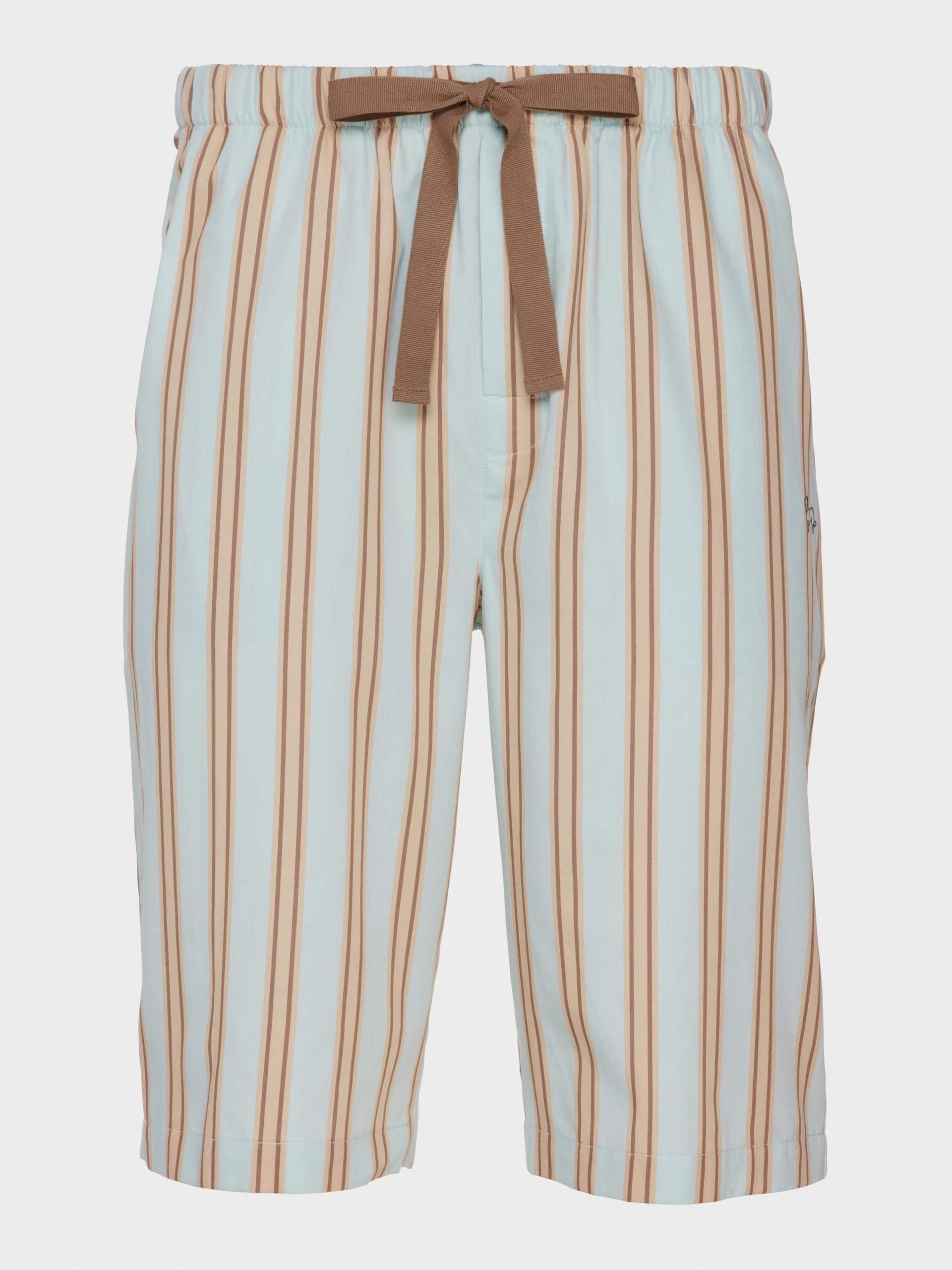 Mint Stripe Sleep Short multi image 3