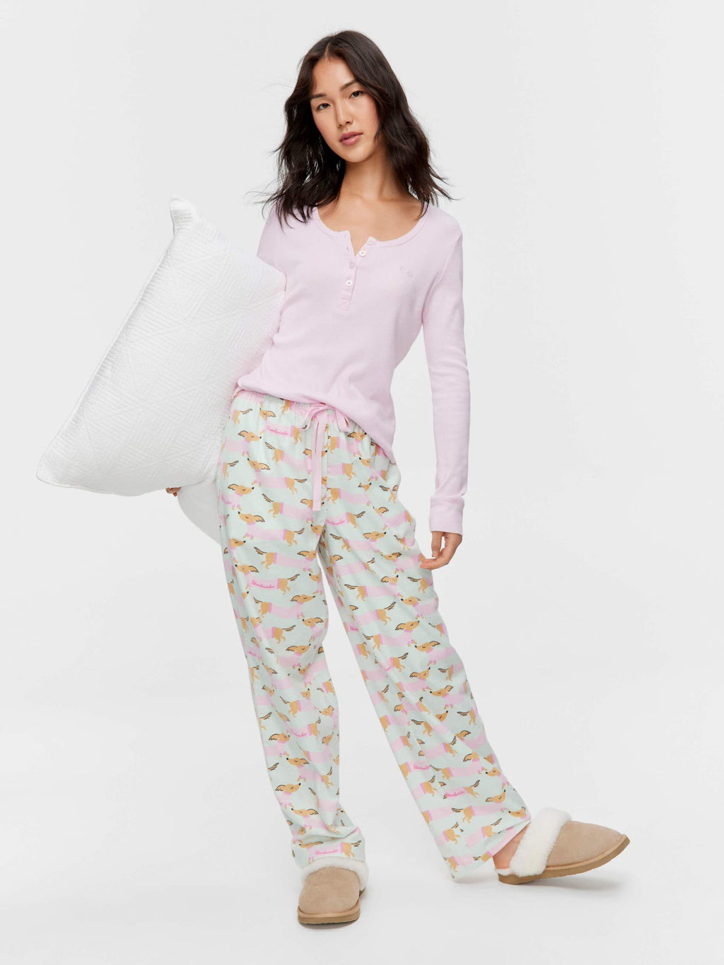Mint Penny Flannelette Pj Pant multi image 0