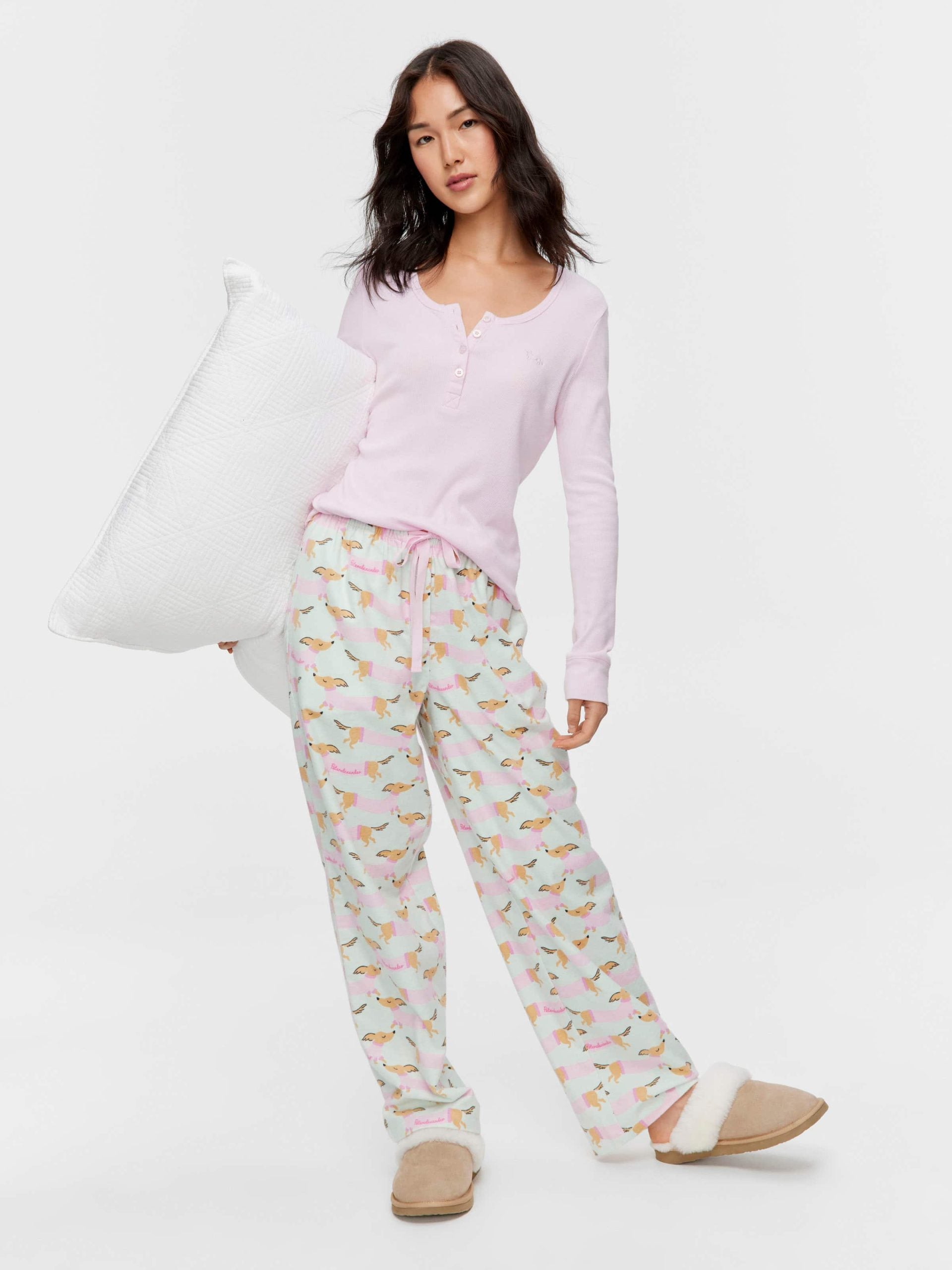 Mint Penny Flannelette Pj Pant multi image 0
