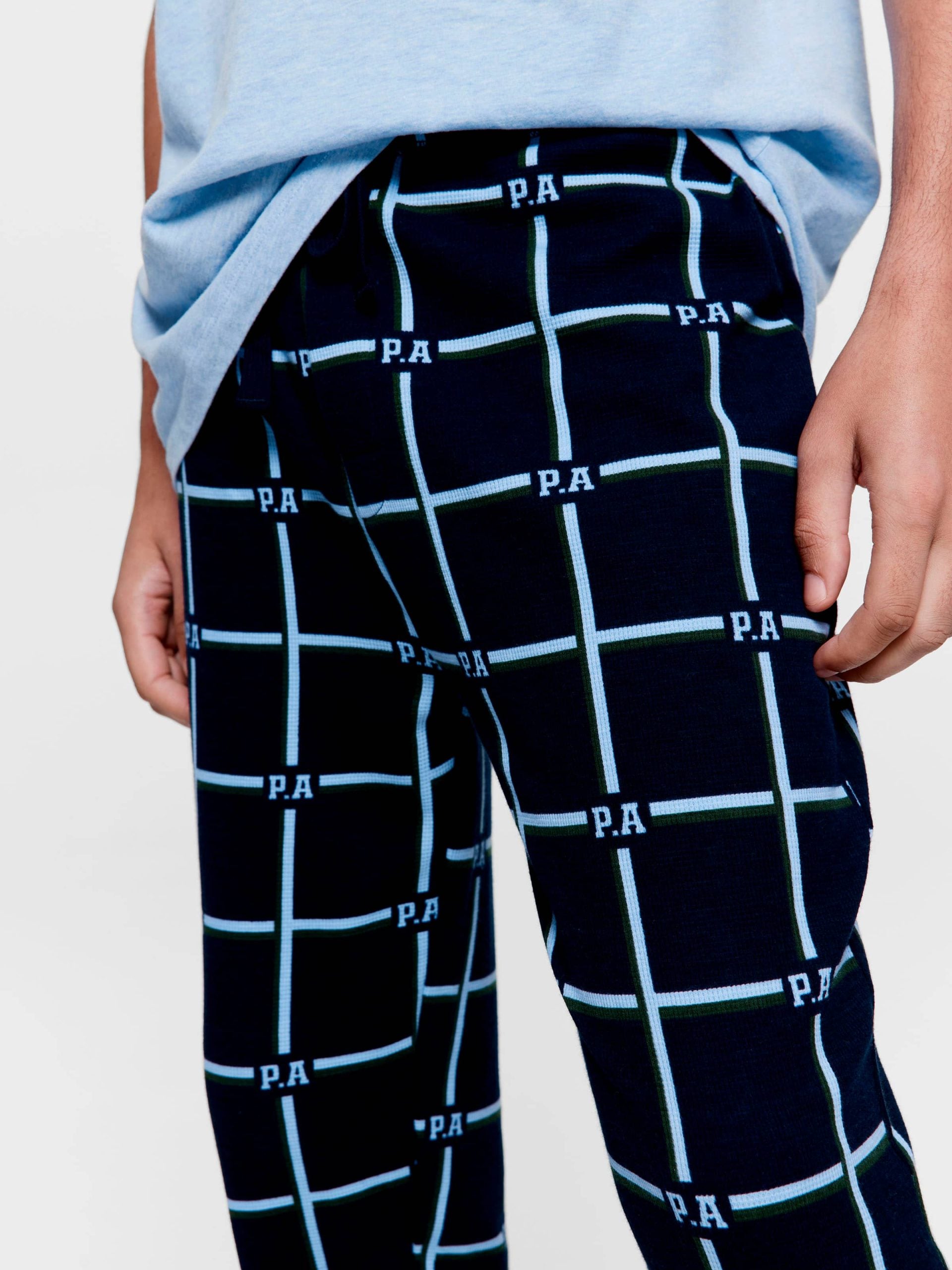 P.A Windowpane Jogger Pj Pant multi image 1