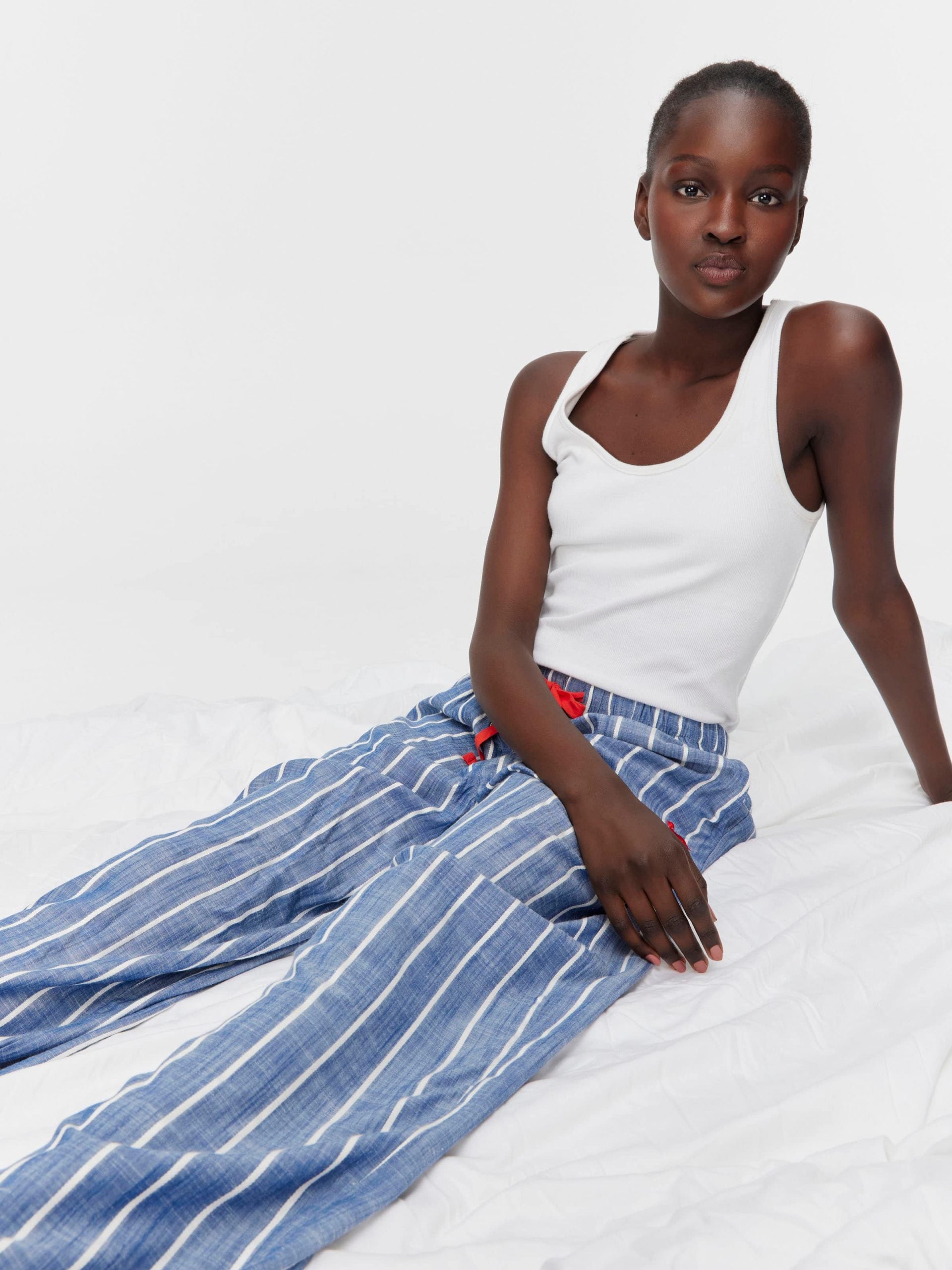 Textured Classic Flannelette Pj Pant Multi image 2