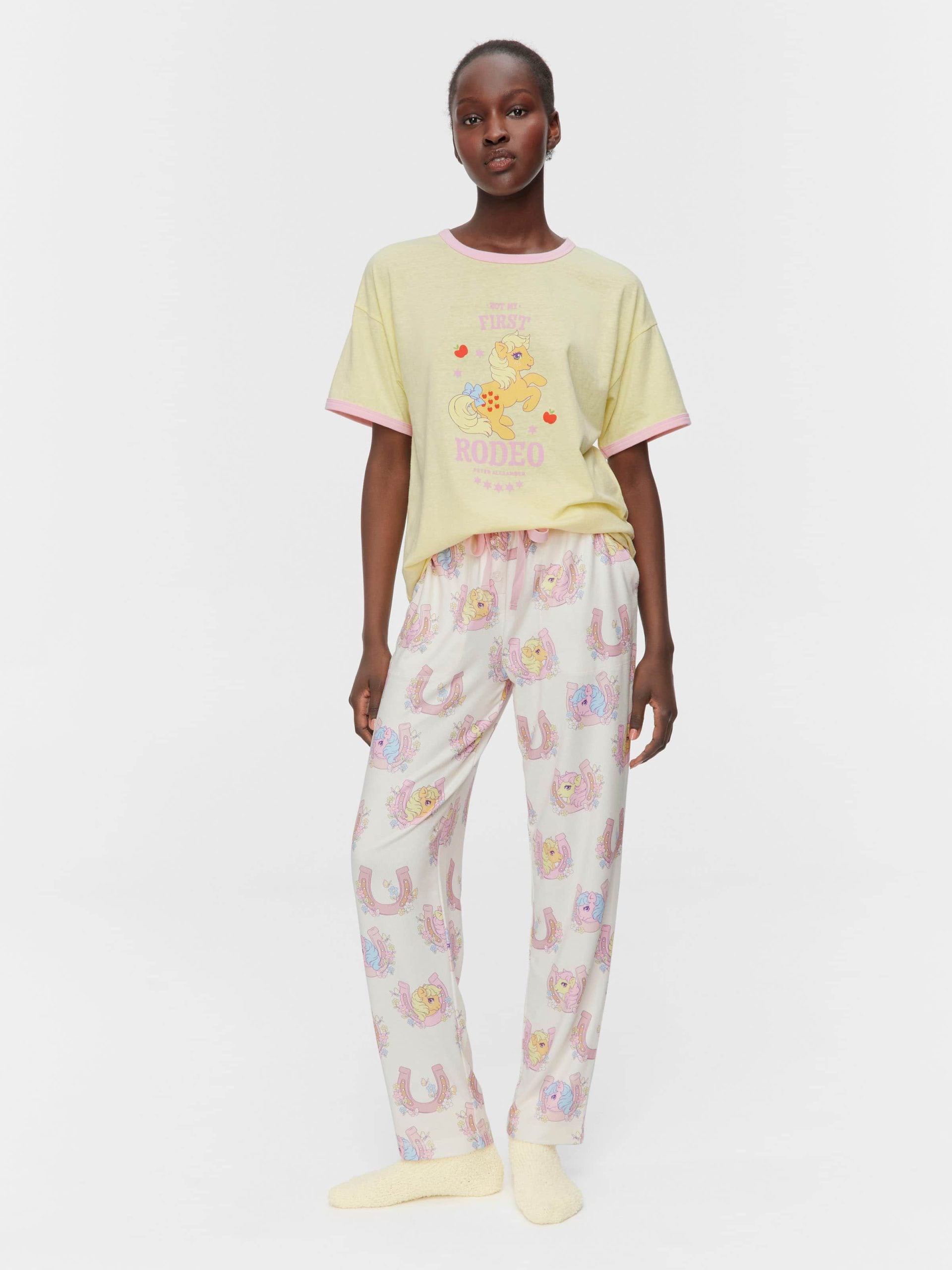 My Little Pony Rodeo Plush Tapered Pj Pant Multi image 0