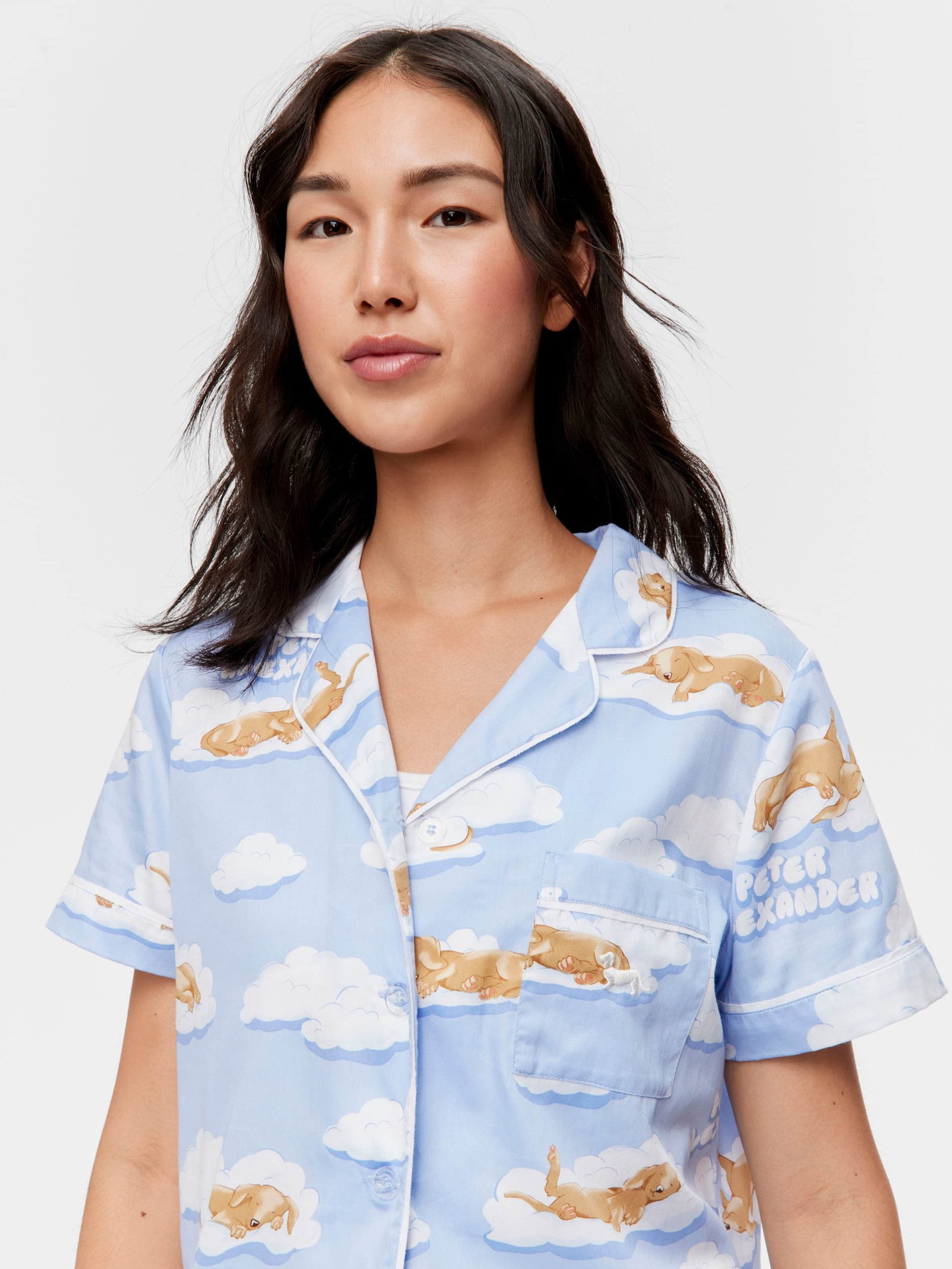 Penny On Cloud Shortie Pj Set Multi image 1