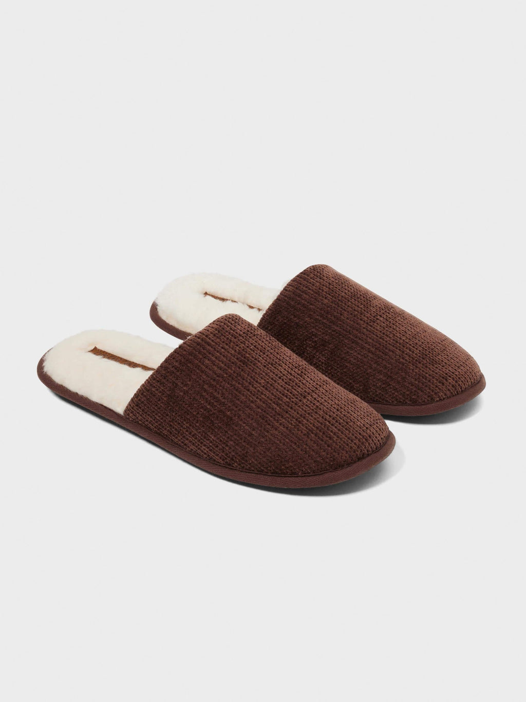 Mens Chenille Slide brown image 1
