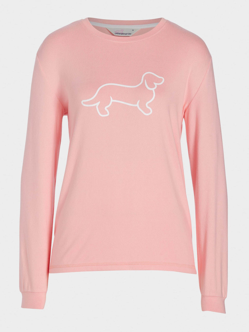 Peach Logo Plush Sweater peach image 3