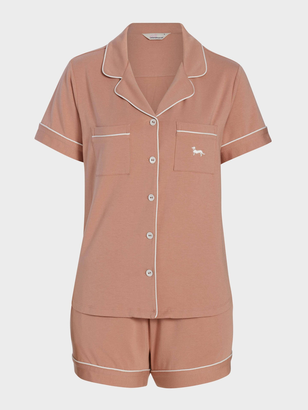 Caramel Bamboo Pj Set caramel image 3