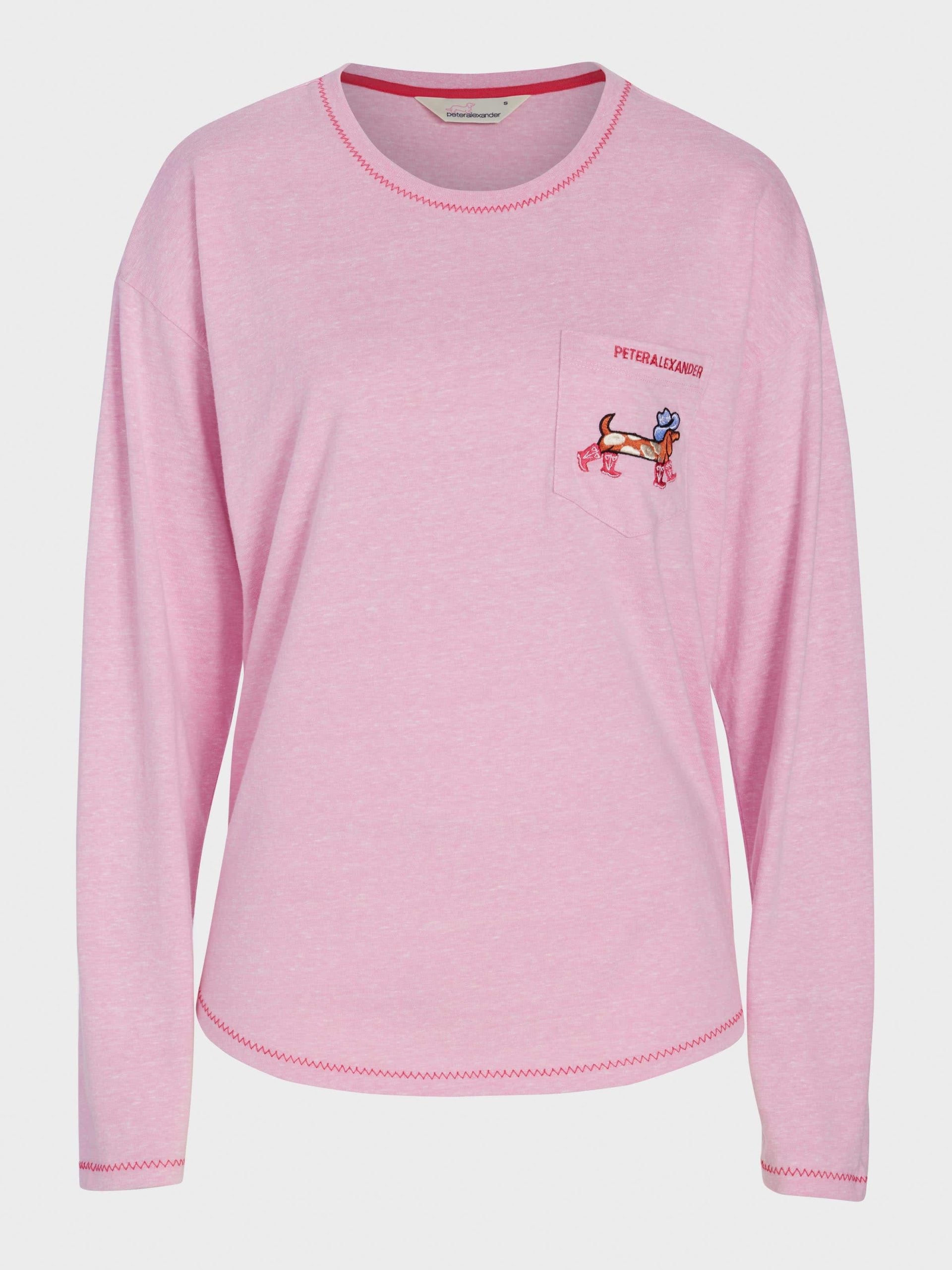 Cowdog Long Sleeve Top Pale Pink image 3