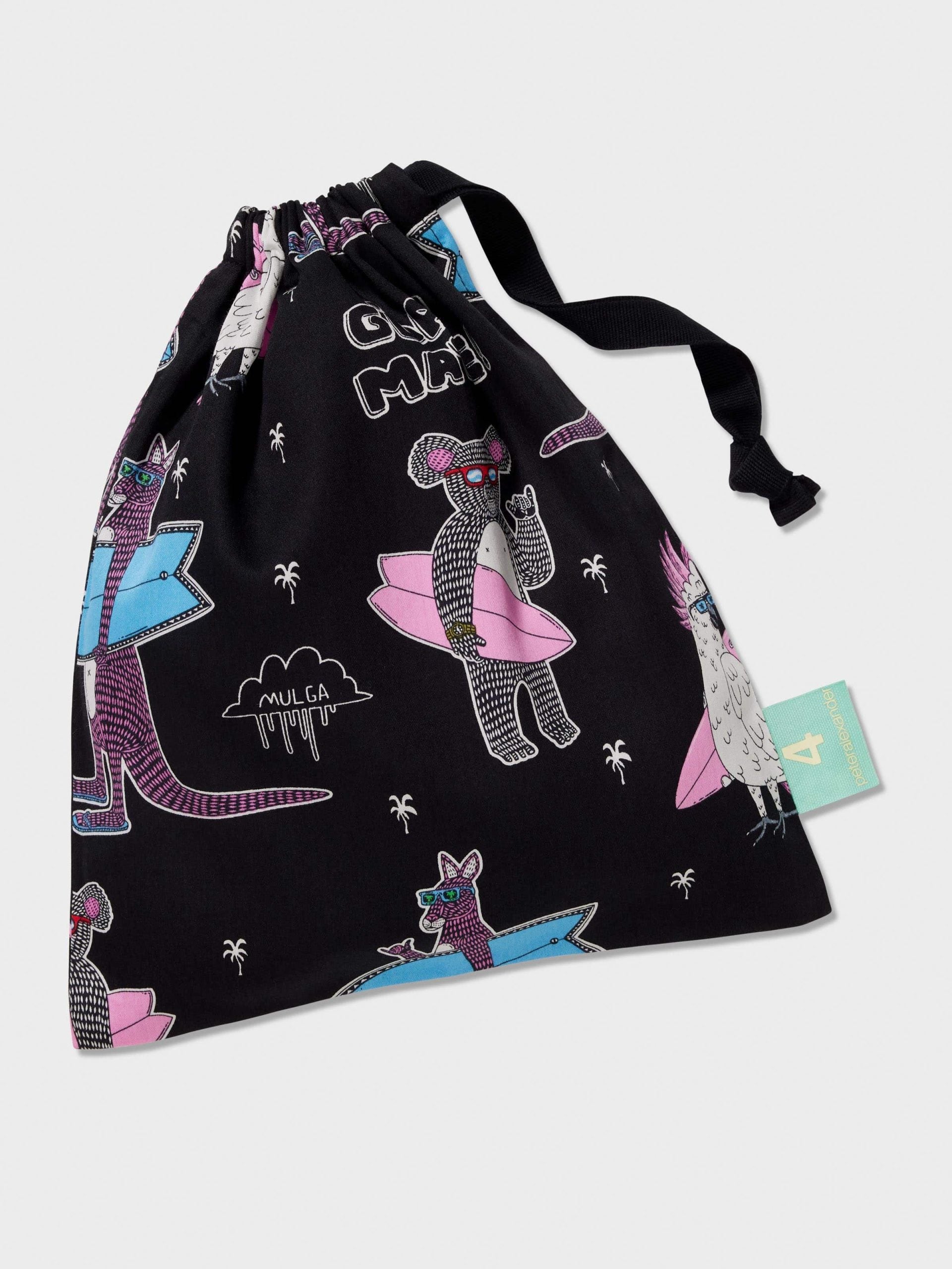 Jnr Boys Mulga Print Pj Set multi image 3