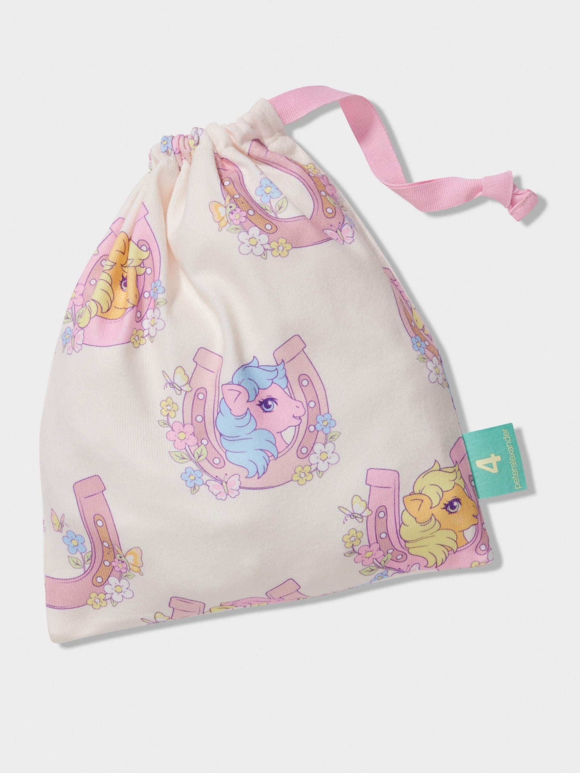 Jnr Girls My Little Pony Plush Long Pj Set Multi image 3