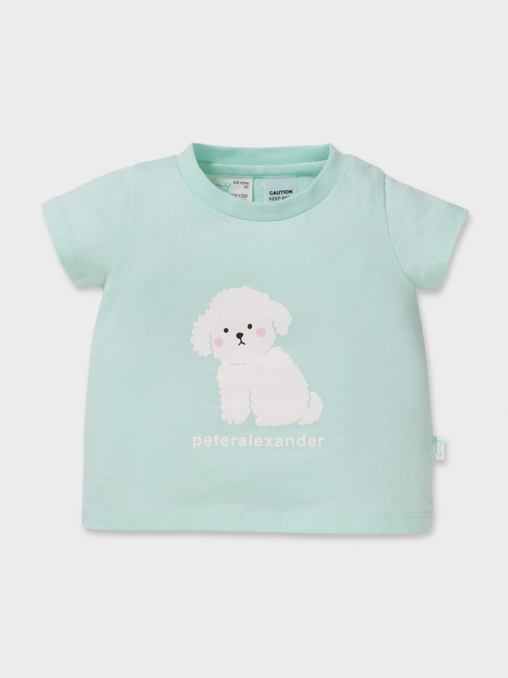 Baby Cute Puppy Pj Set mint image 2