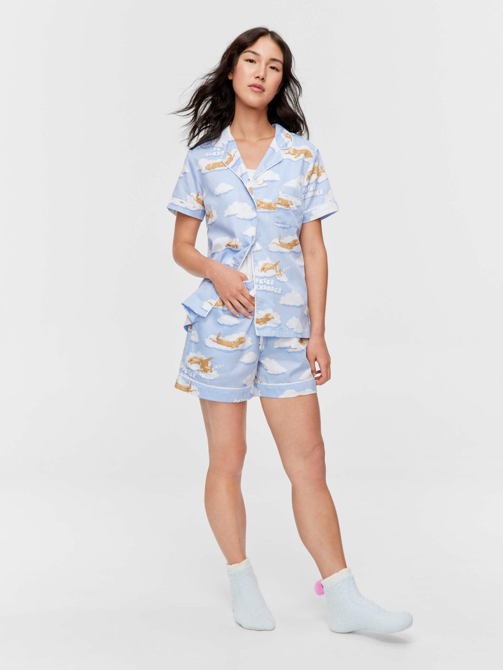 Penny On Cloud Shortie Pj Set Multi image 2