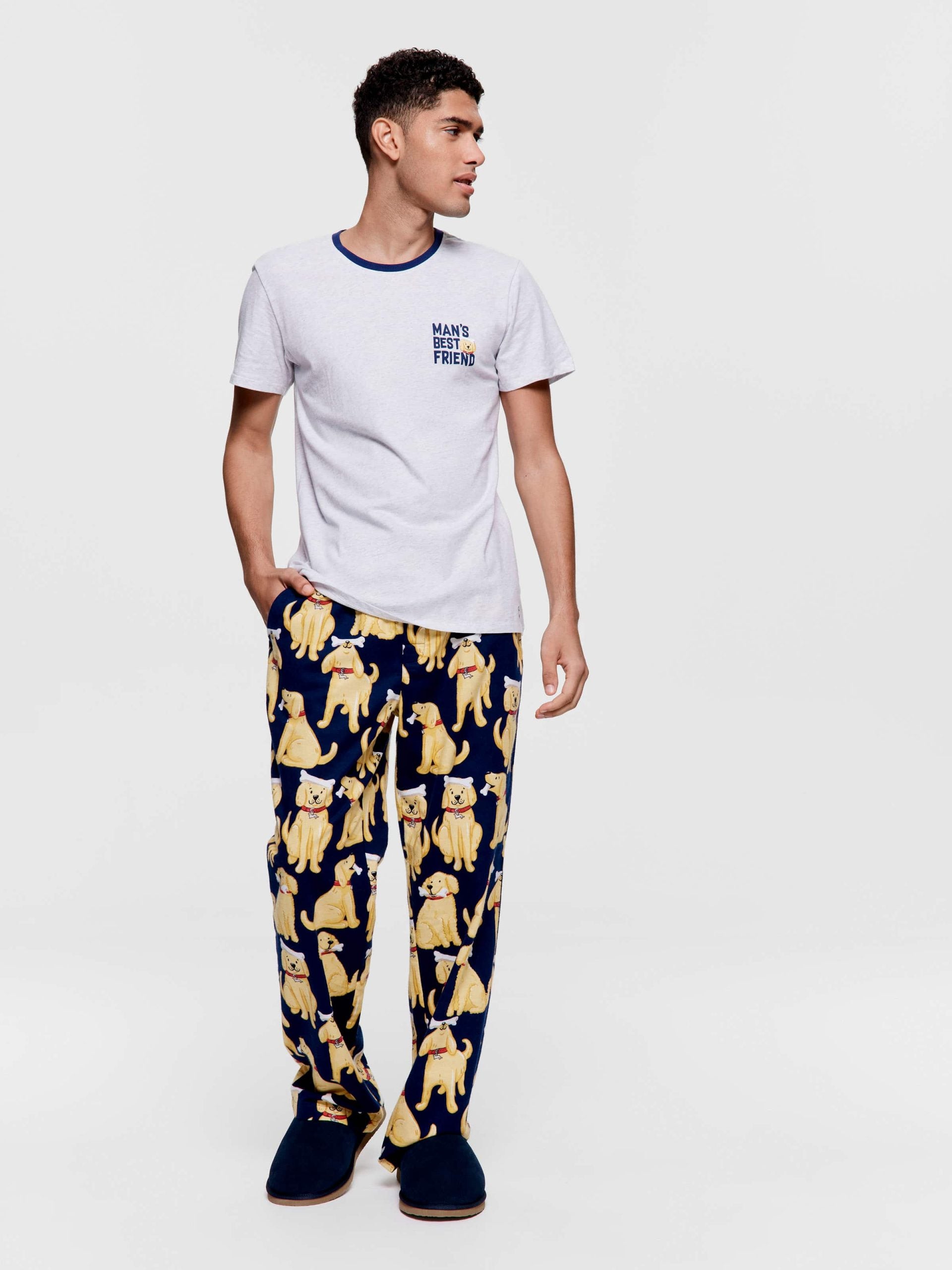 Mans Best Friend Tee greymarle image 2