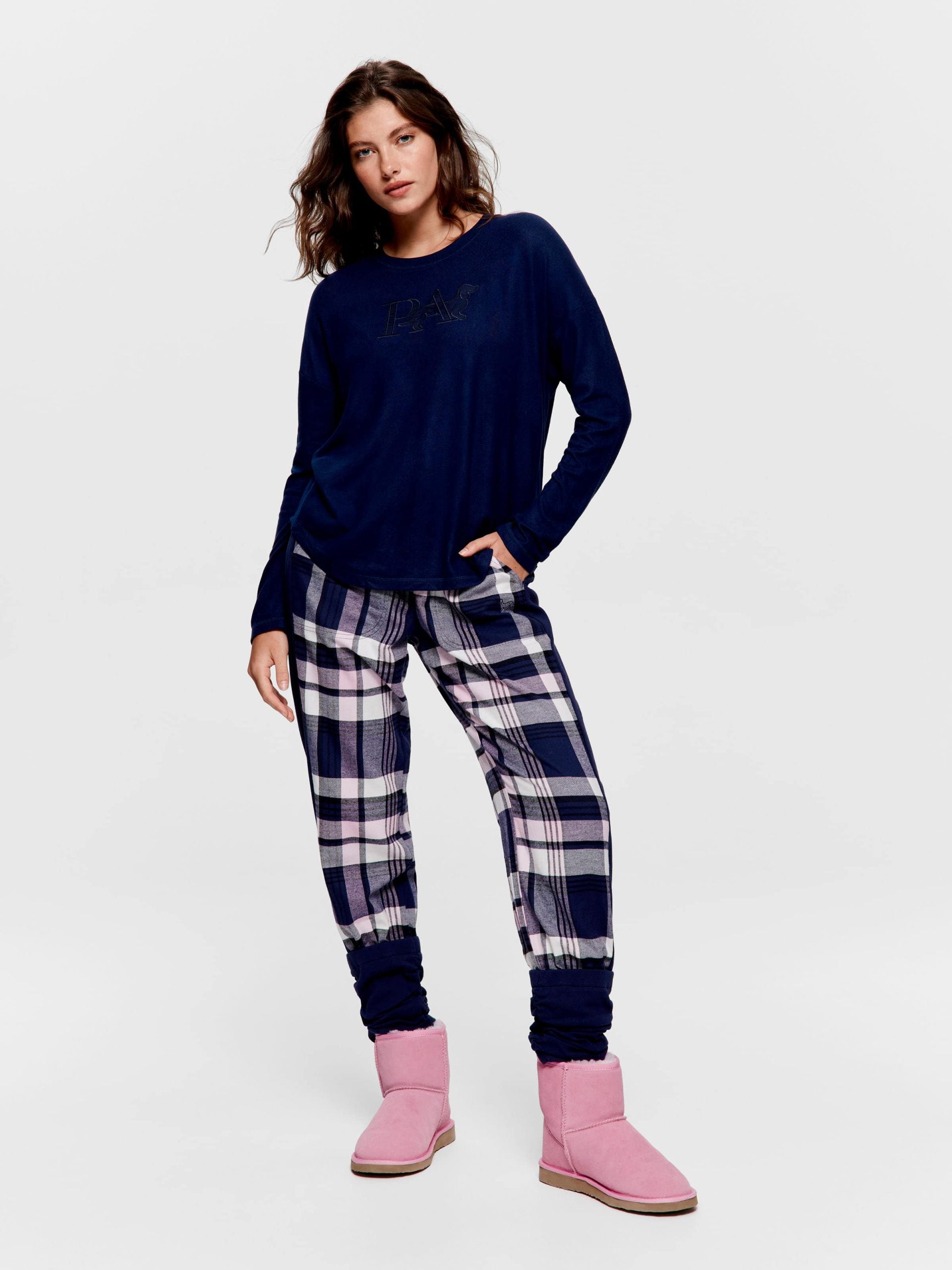 Navy Plush Sweater navy image 2