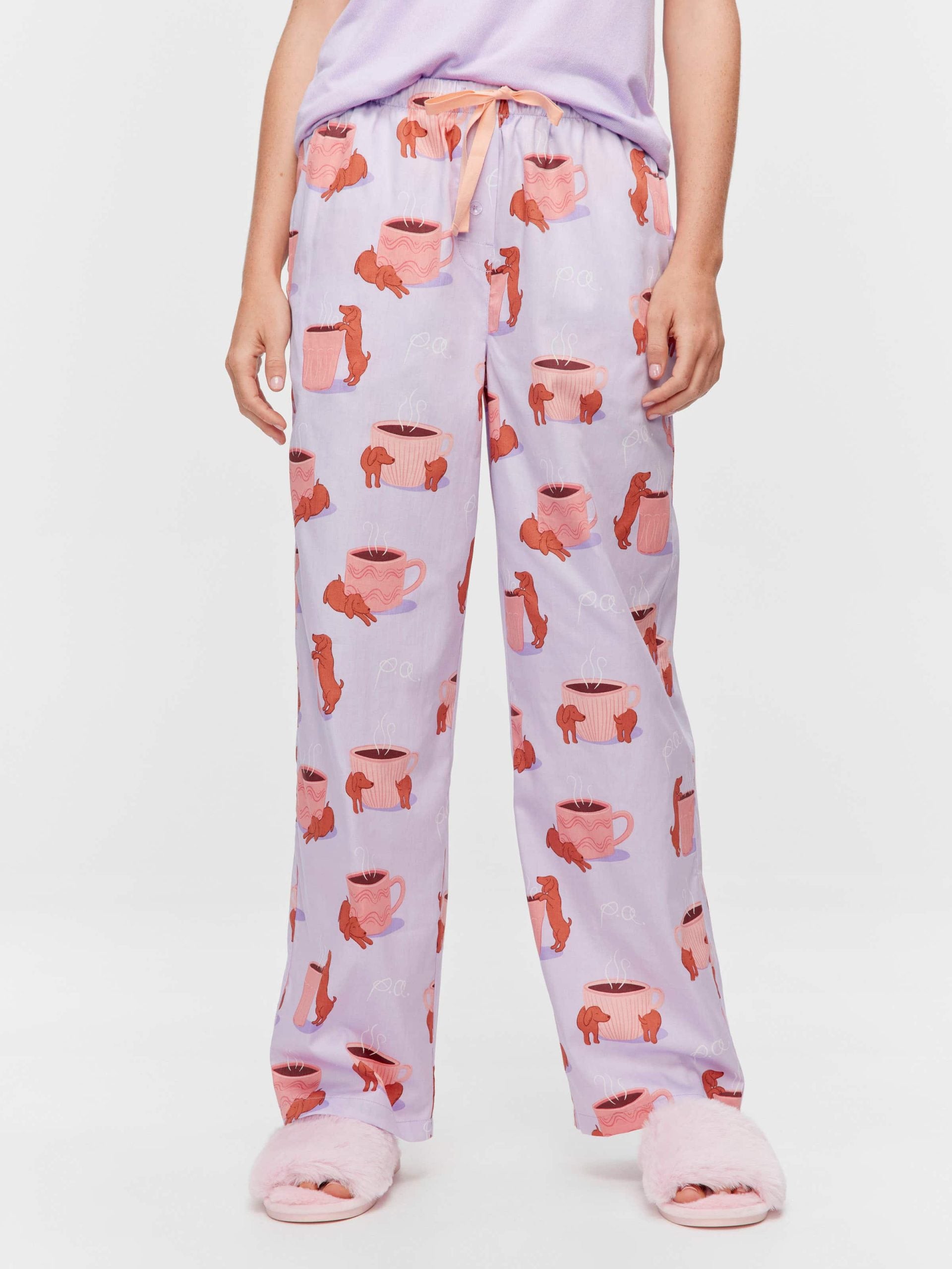 Daxie Loves Coffee Classic Pj Pant multi image 2