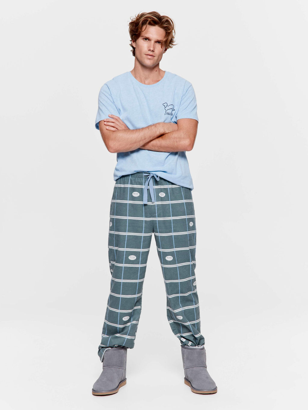 P.A Classic Flannelette Pj Pant multi image 1