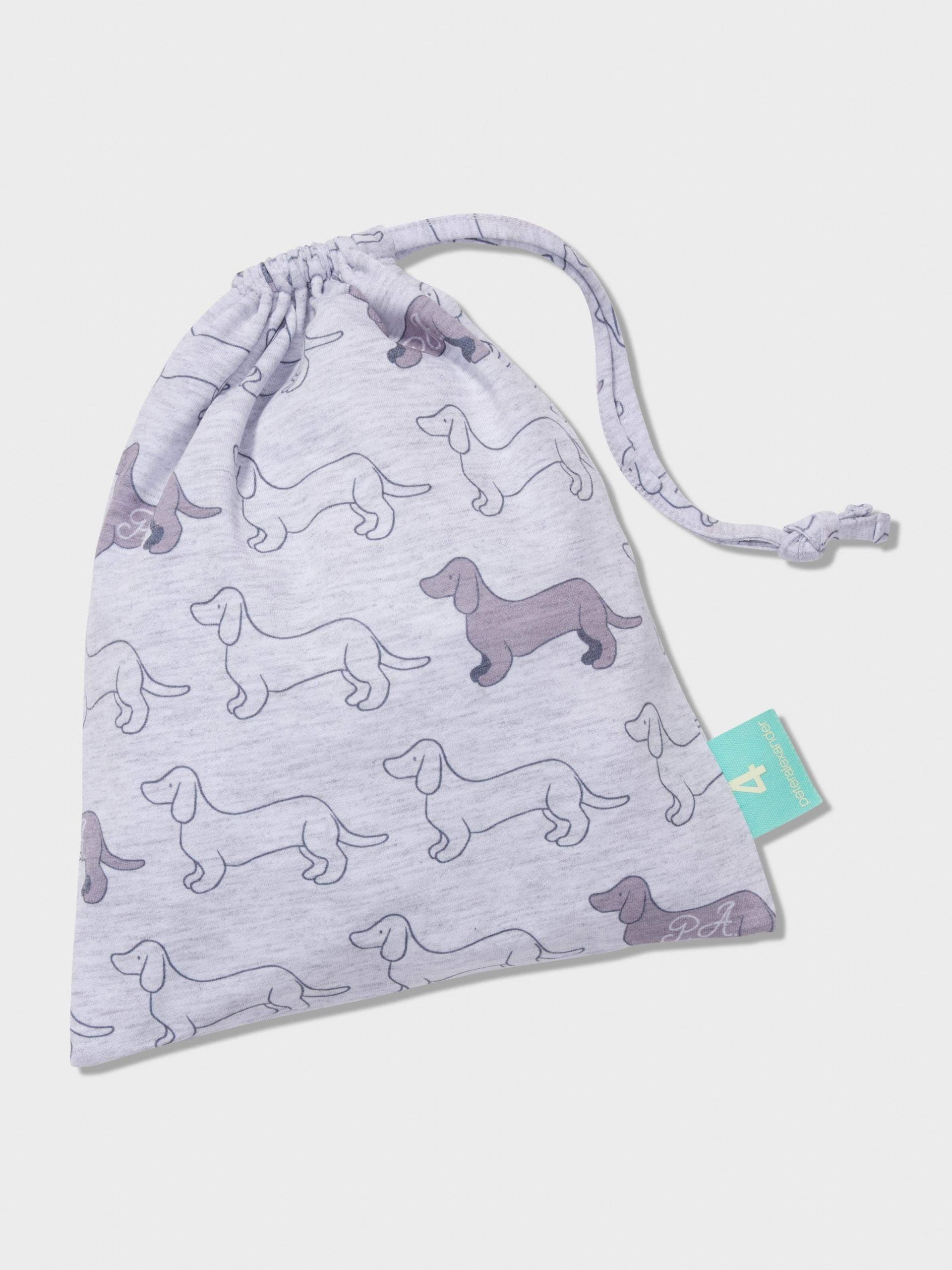 Jnr Boys Penny Print Long Pj Set greymarle image 3