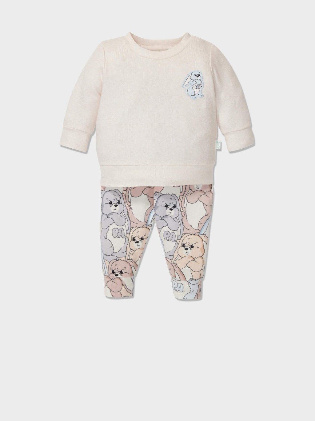 Baby Grumpy Bunny Pj Set multi image 0