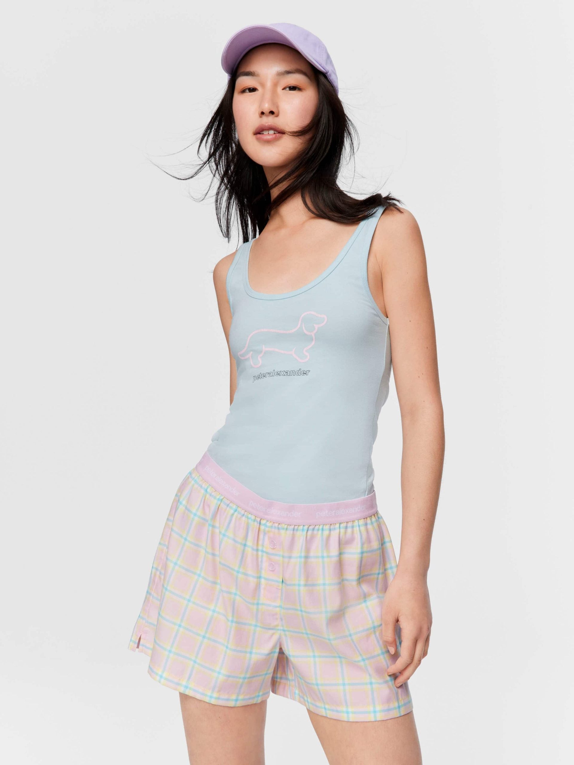Bedtime Stories Check Boxer Short multi image 2