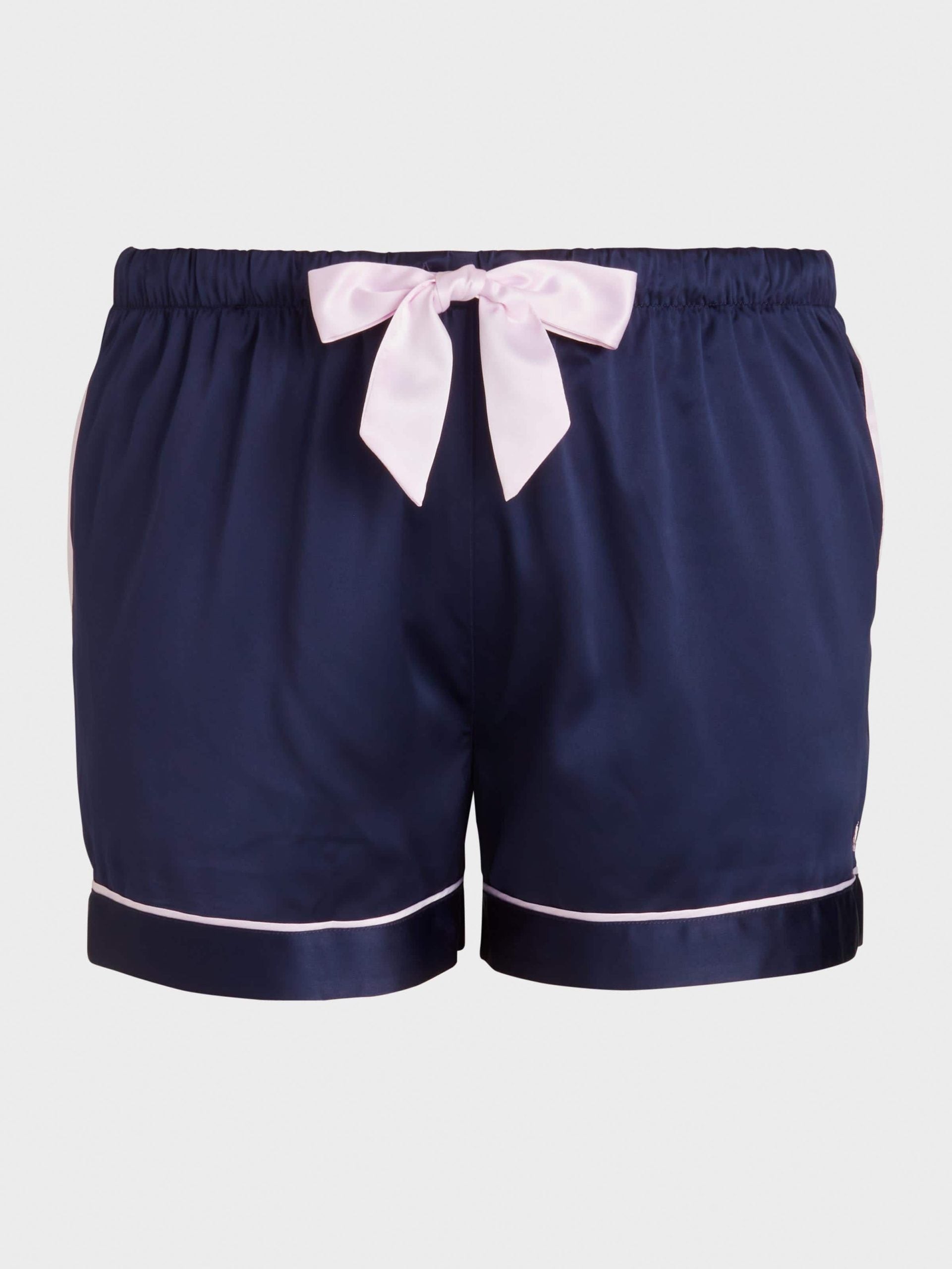 P.A. Plus Tux Luxe Satin Short Navy image 3
