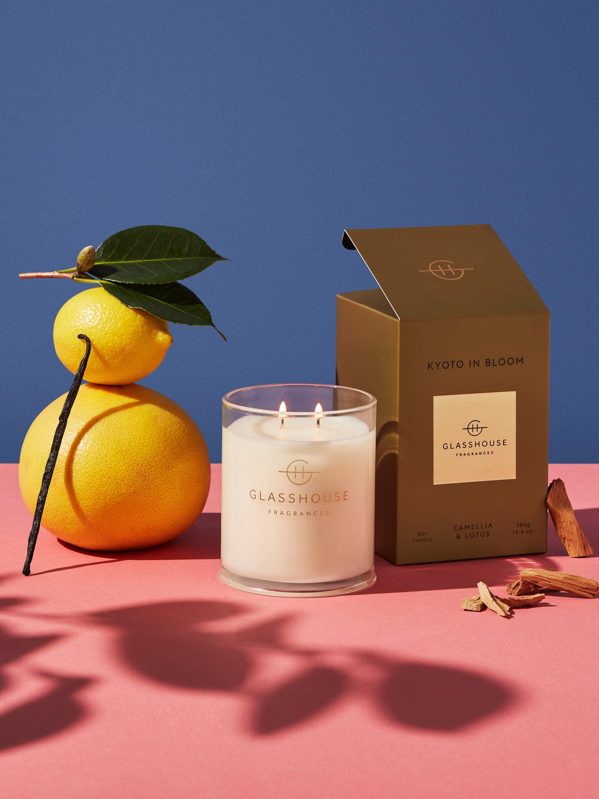 Glasshouse Fragrances Soy Candle 380G image 1