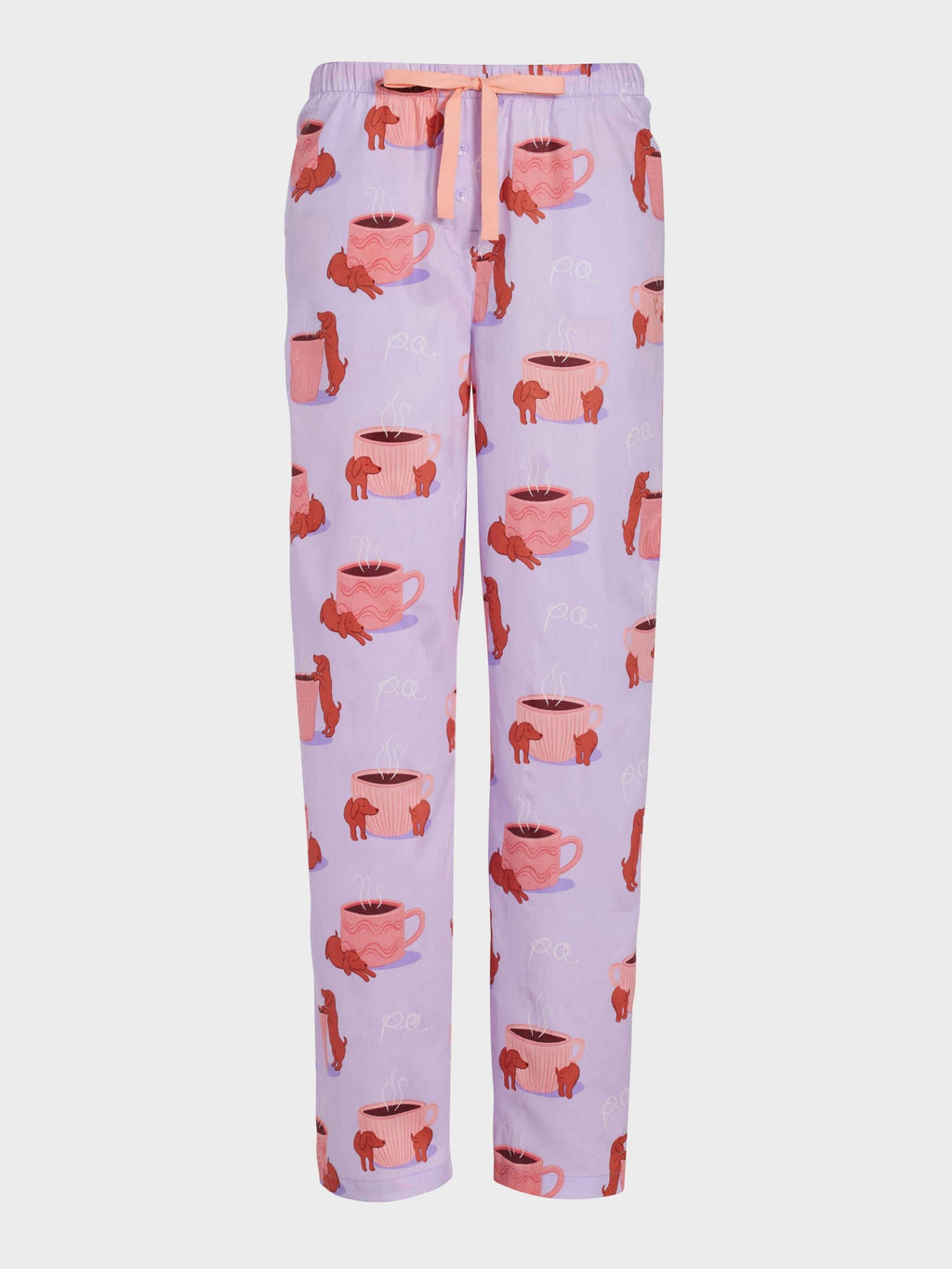 Daxie Loves Coffee Classic Pj Pant multi image 3