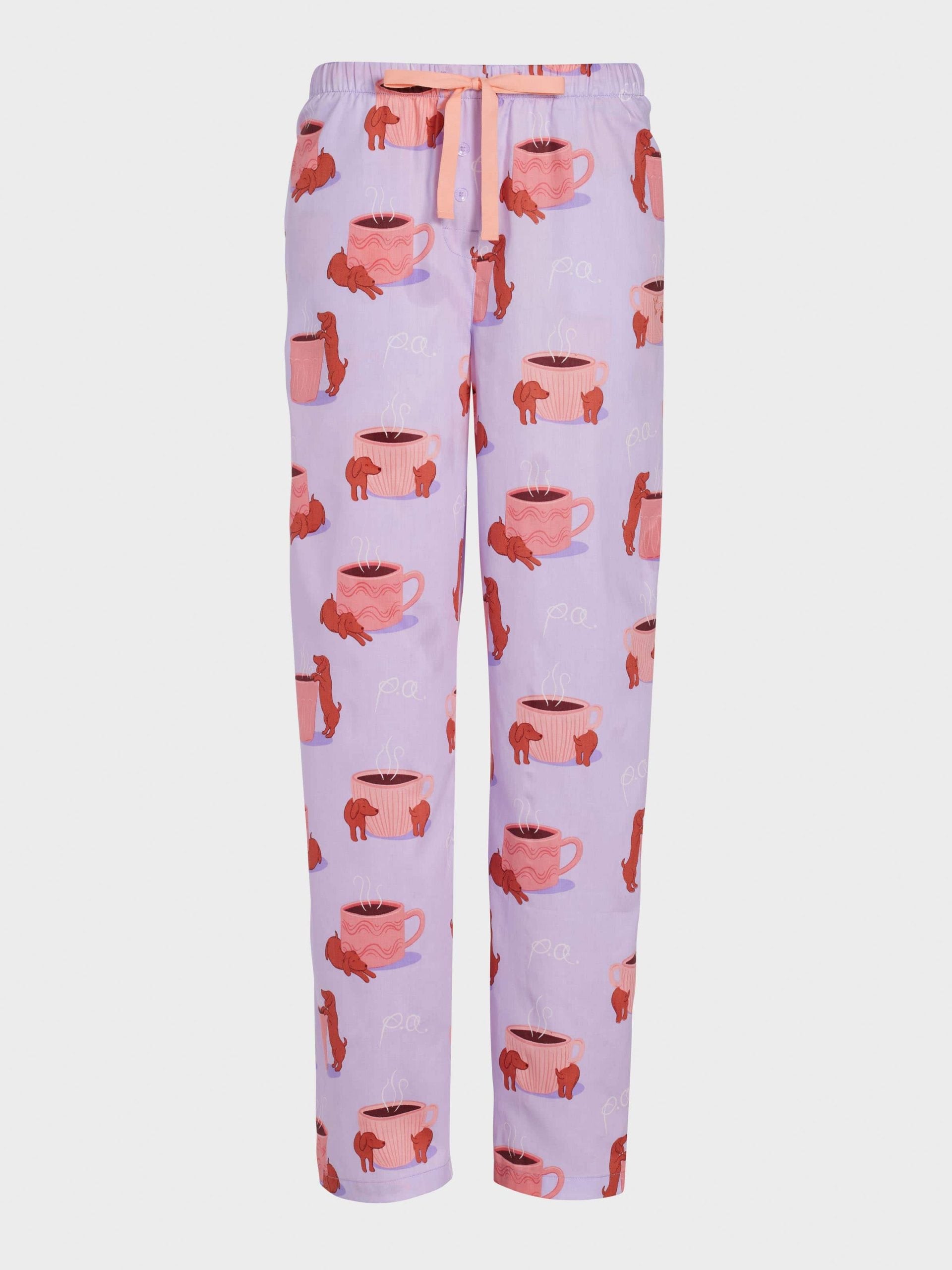 Daxie Loves Coffee Classic Pj Pant multi image 3