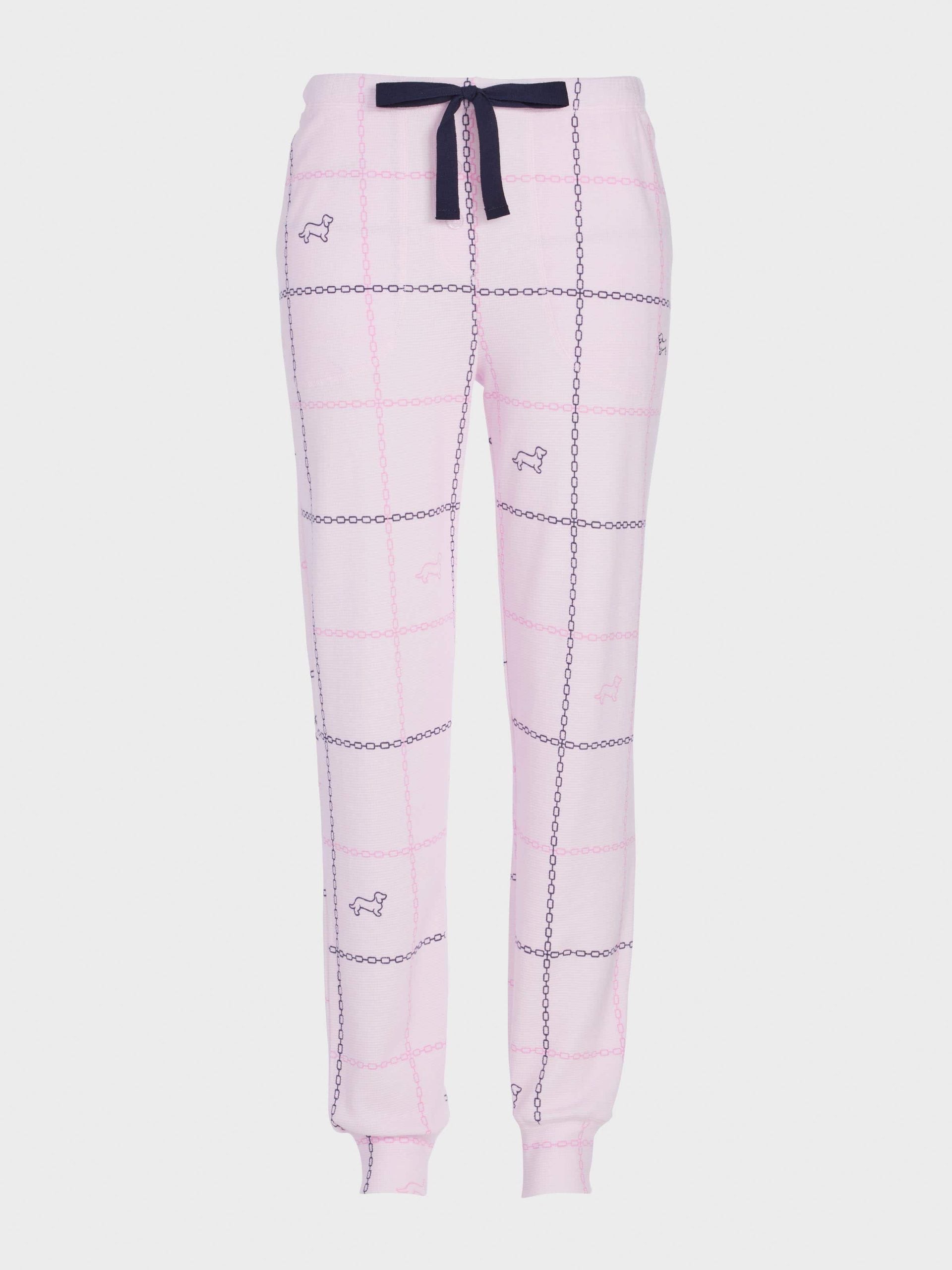 Pink Windowpane Easy Pj Pant multi image 3