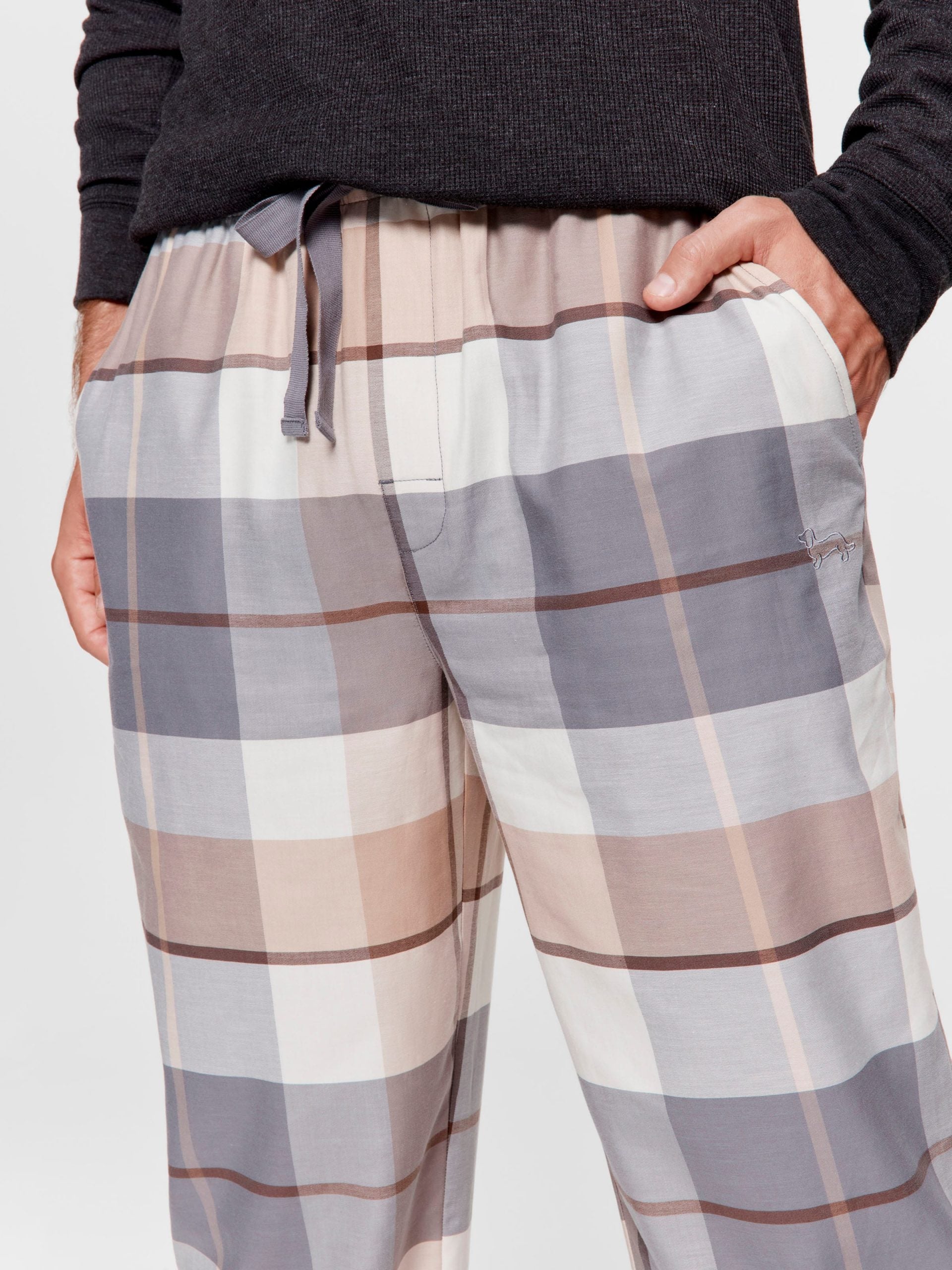 Grey Check Classic Pj Pant multi image 2