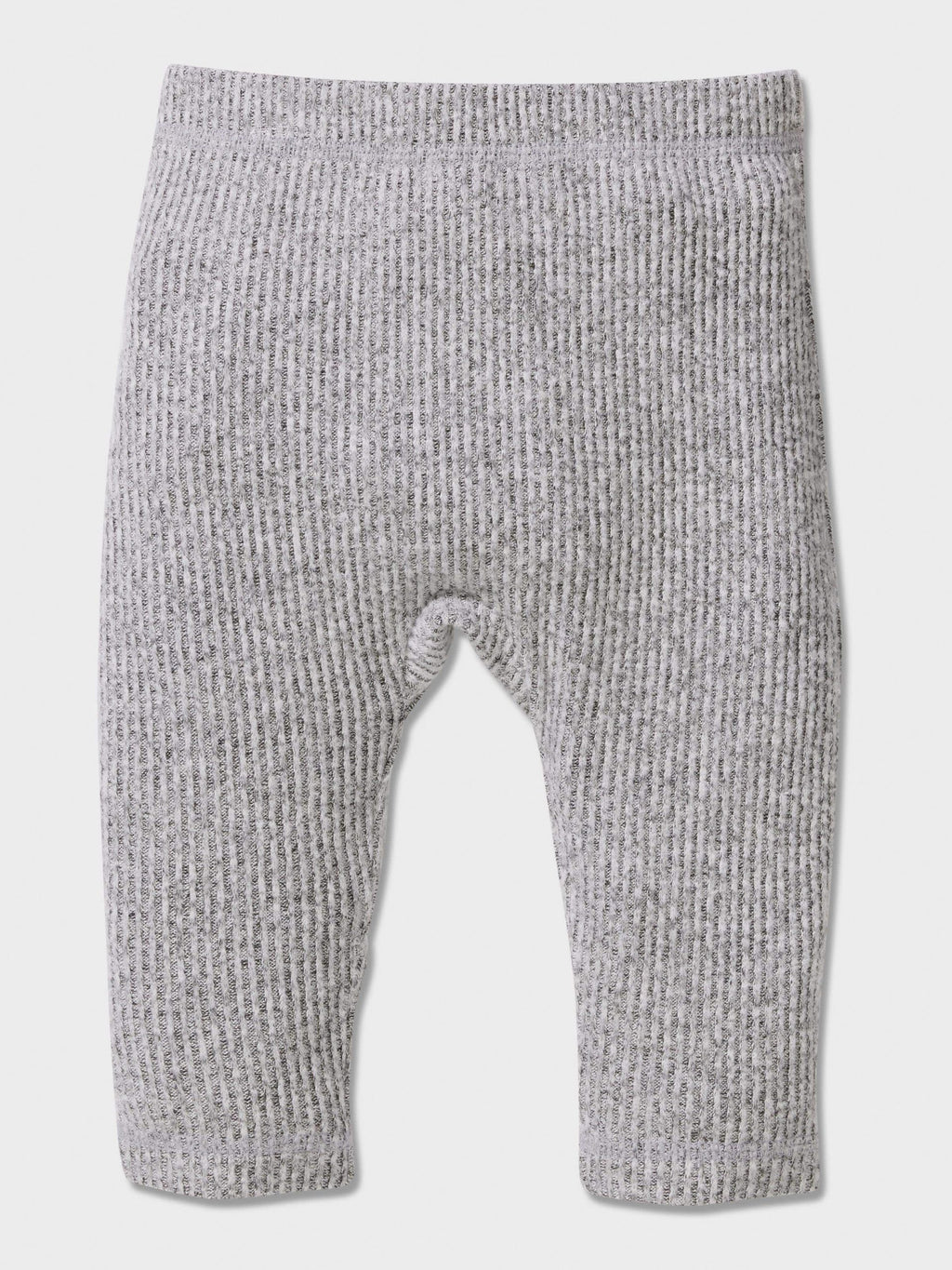 Baby Grey Rib Fuzzy Pj Set greymarle image 1