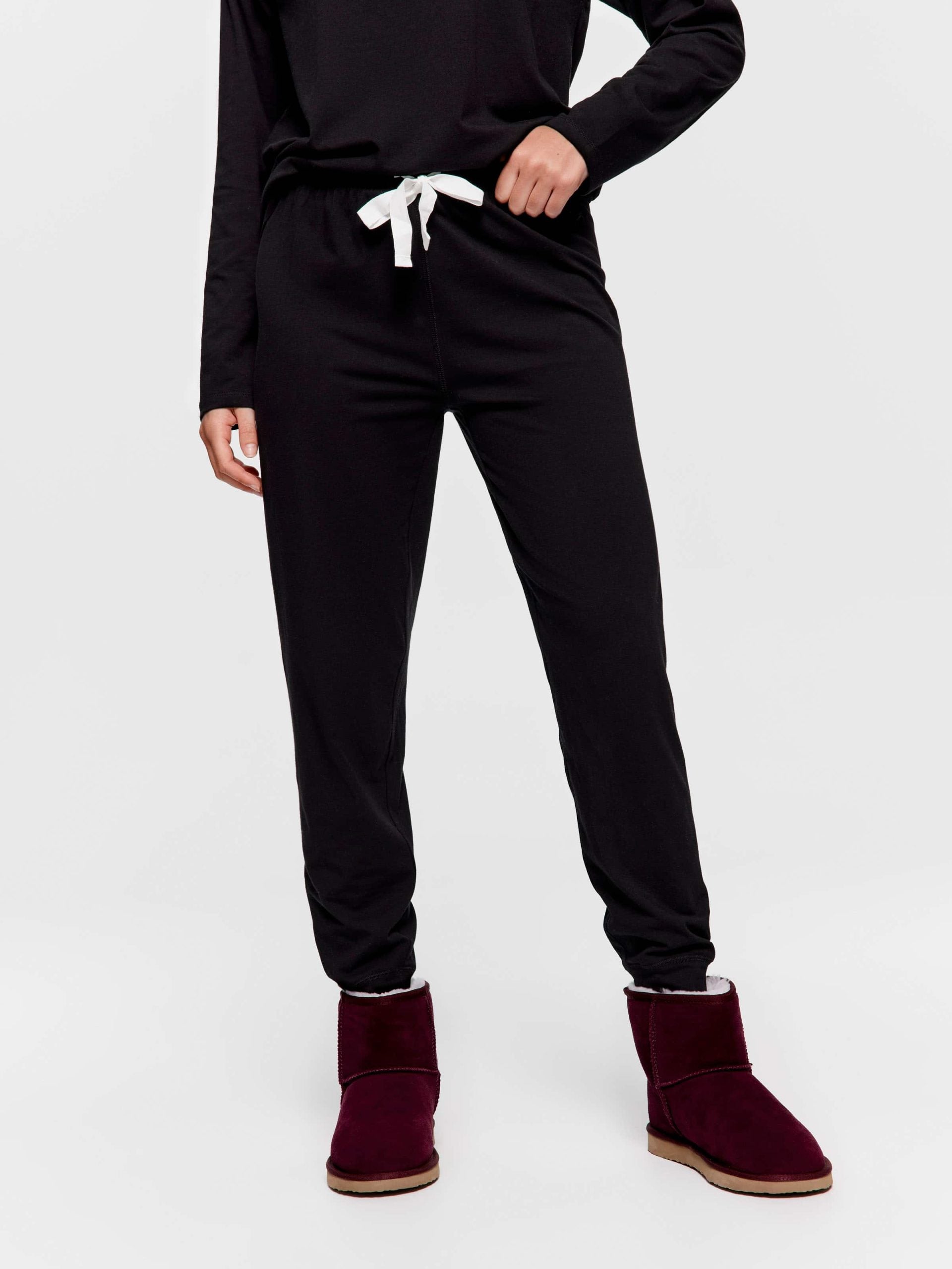 Black Easy Pj Pant black image 2
