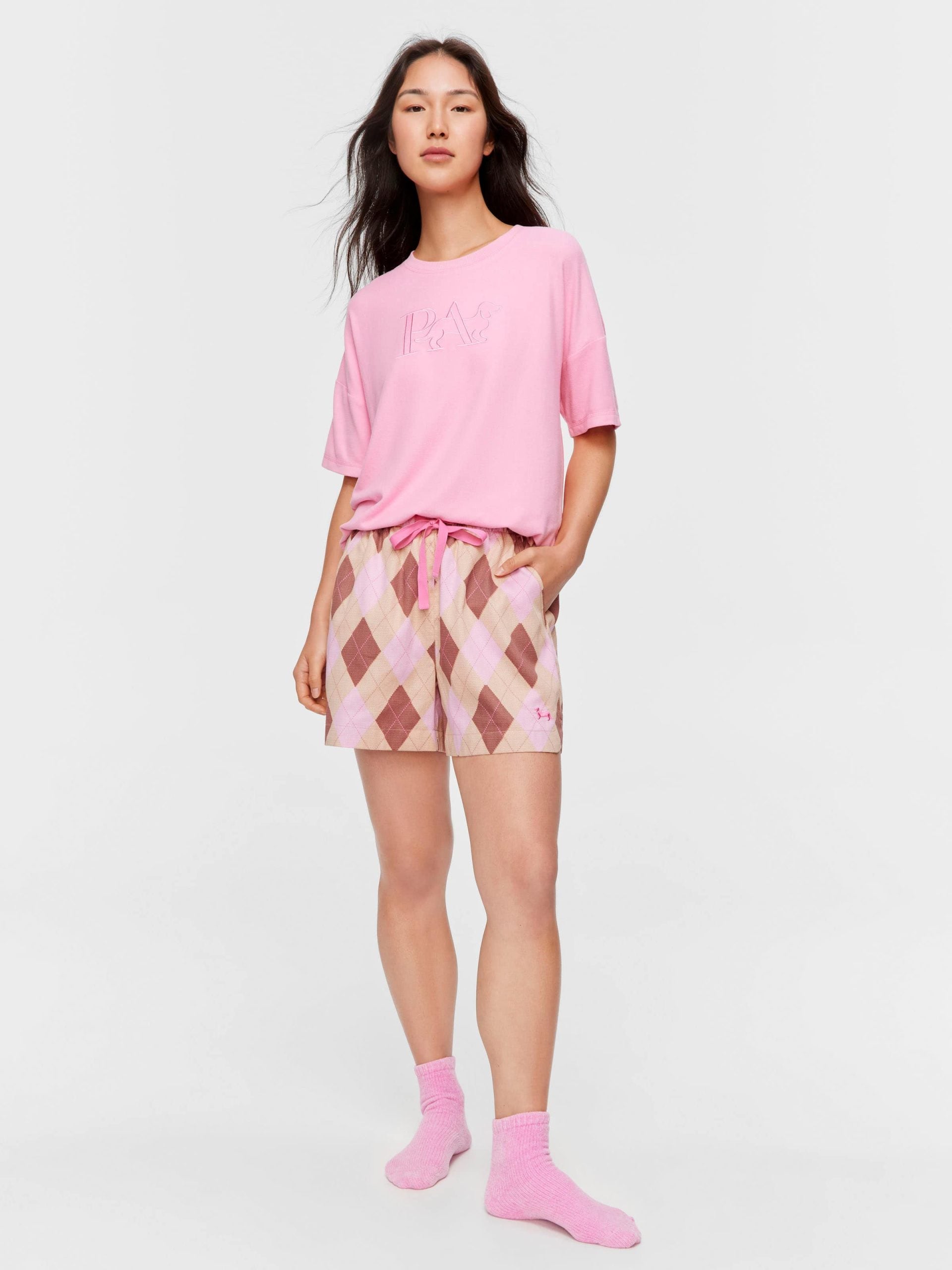 Argyle Mid Short multi image 1