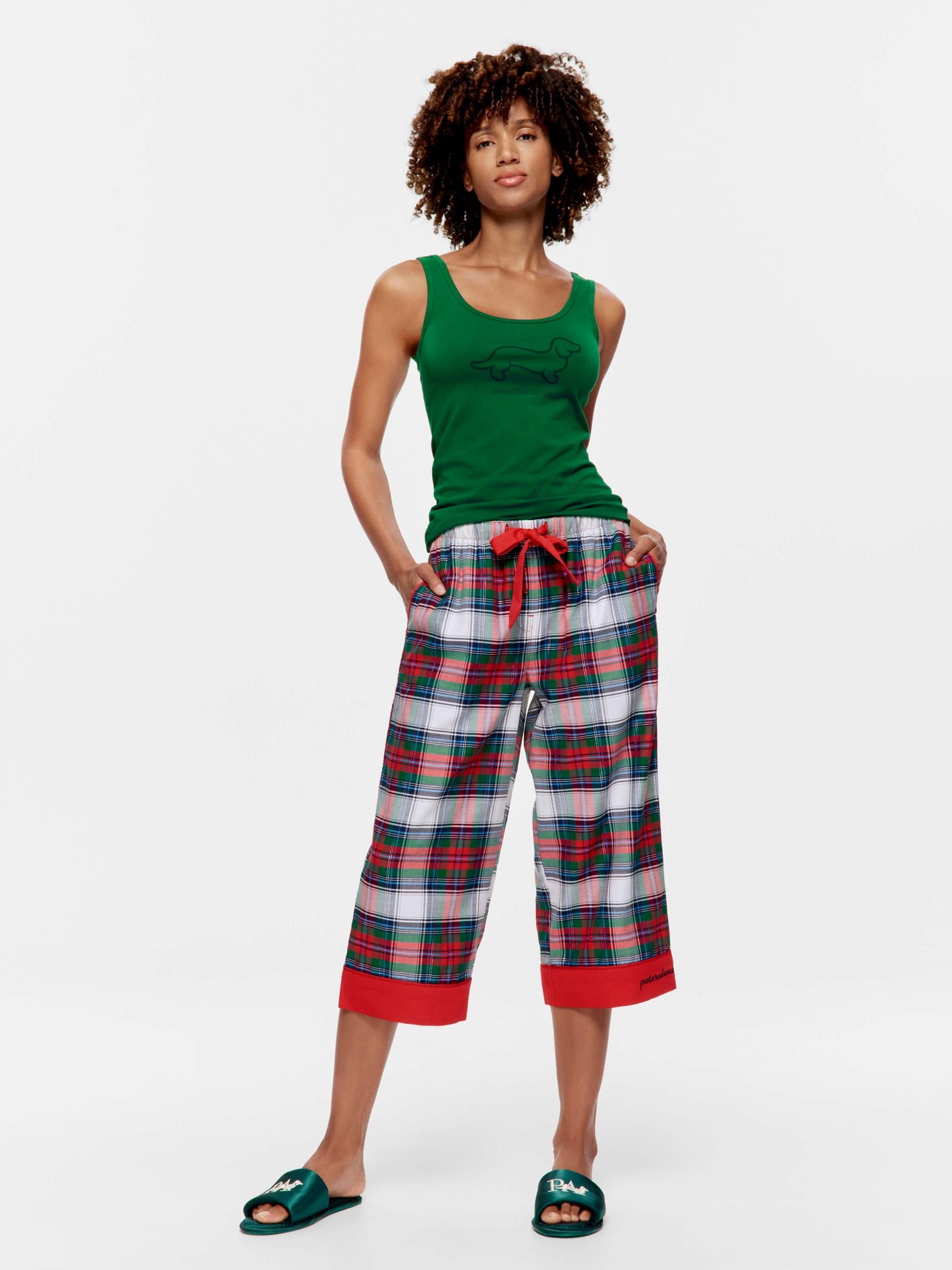 Tartan 3/4 Pj Pant multi image 0