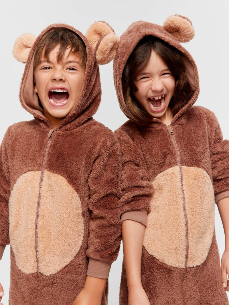 Jnr Kids Bear Onesie multi image 0