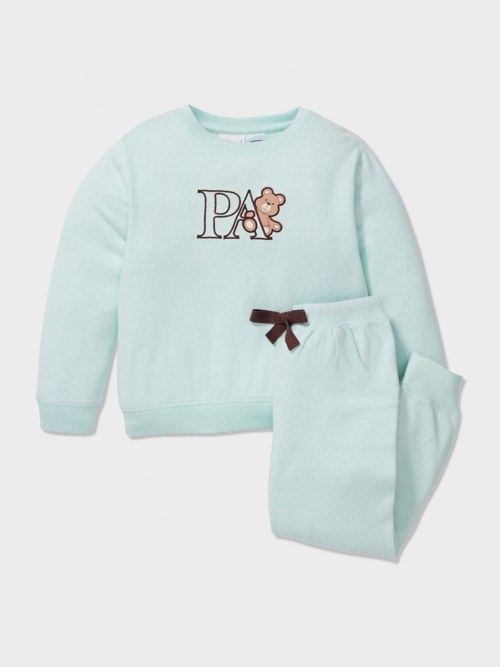 Jnr Girls Mint P.A. Long Pj Set mint image 2