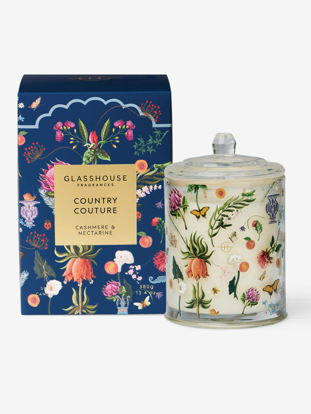 Glasshouse Fragrances Limited Edition Country Couture 380G Candle multi image 0