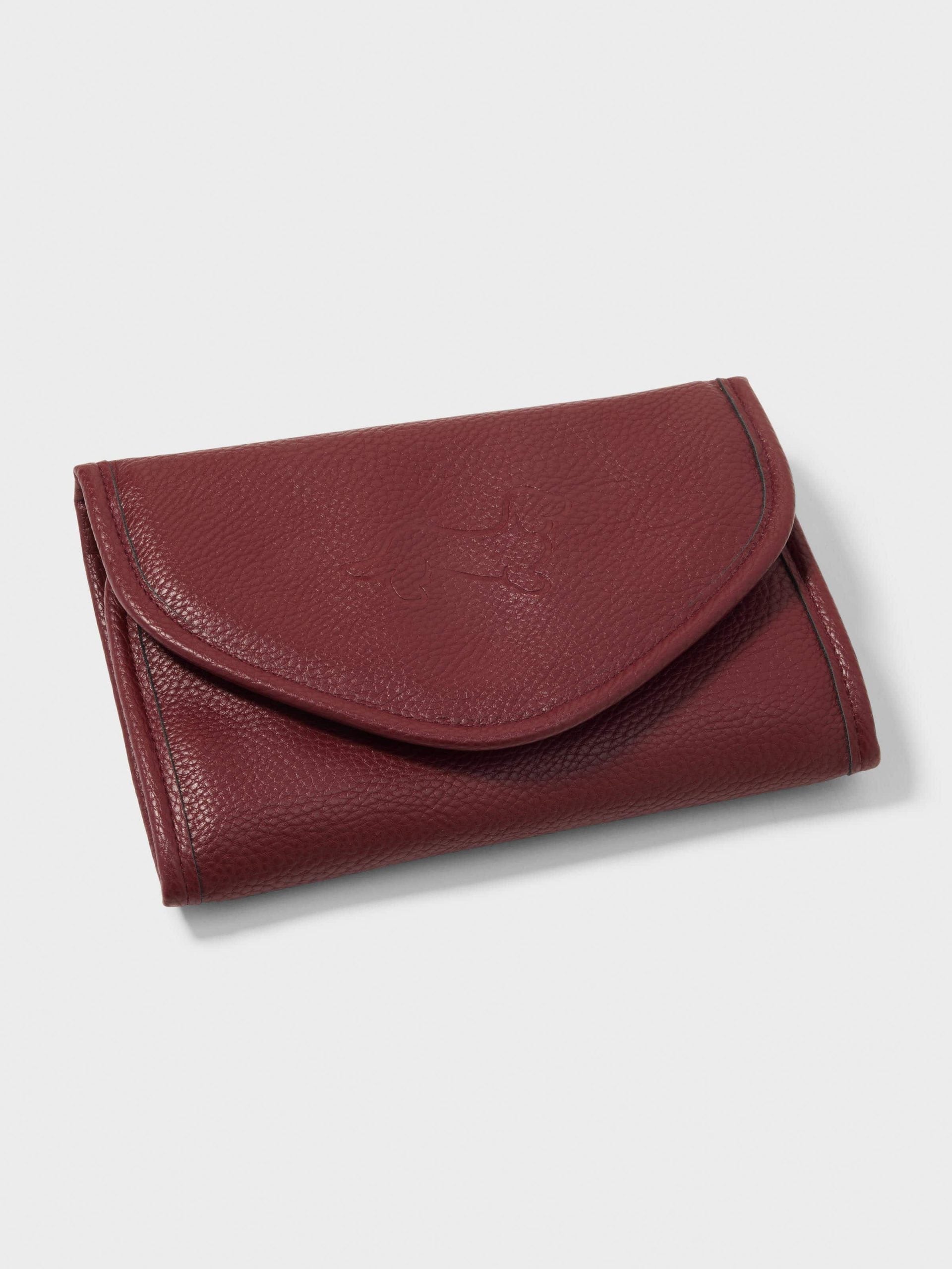 Burgundy Jewellery Wallet burgundy image 3