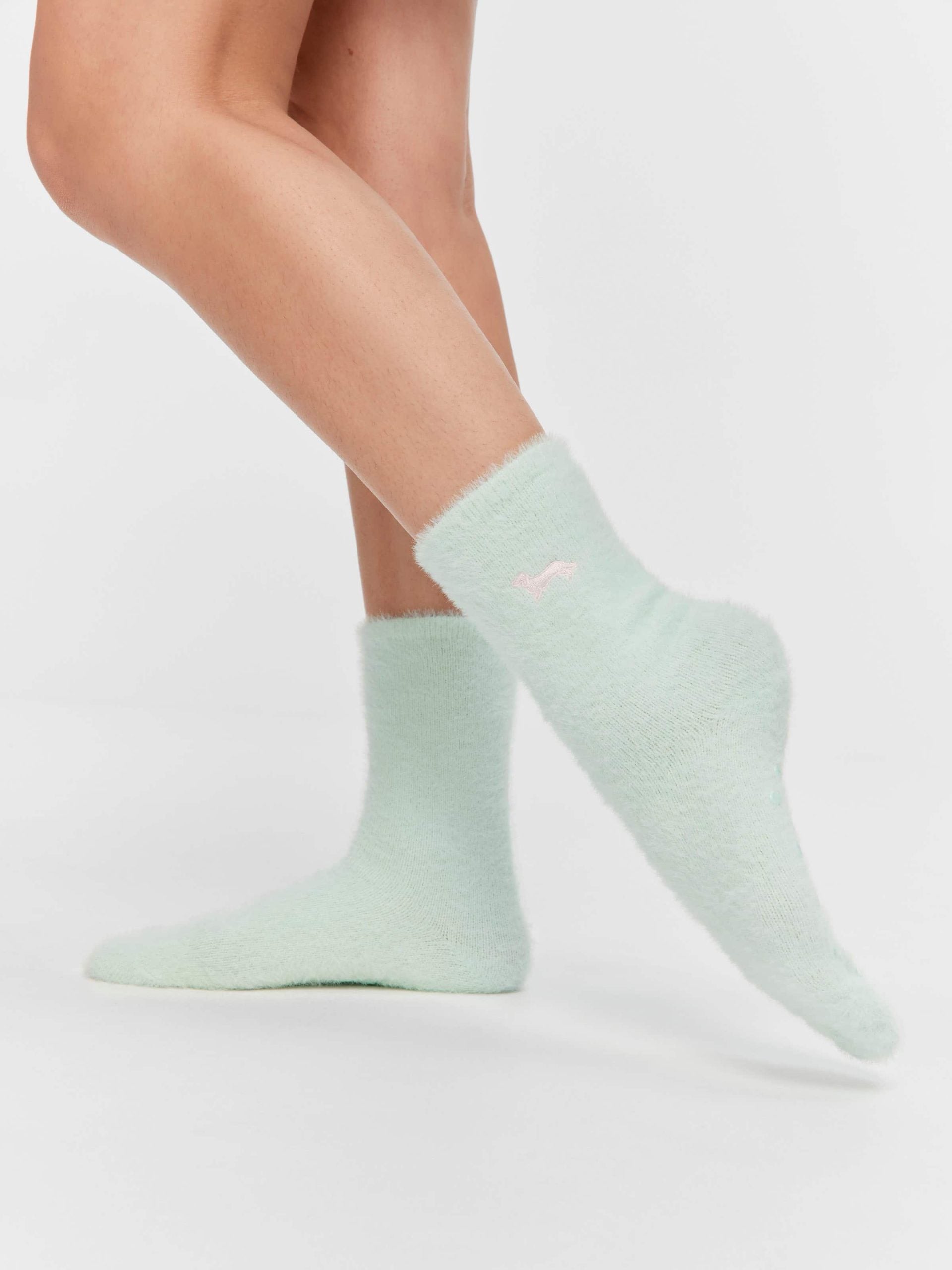 Soft Green Mink Sock seamist image 1