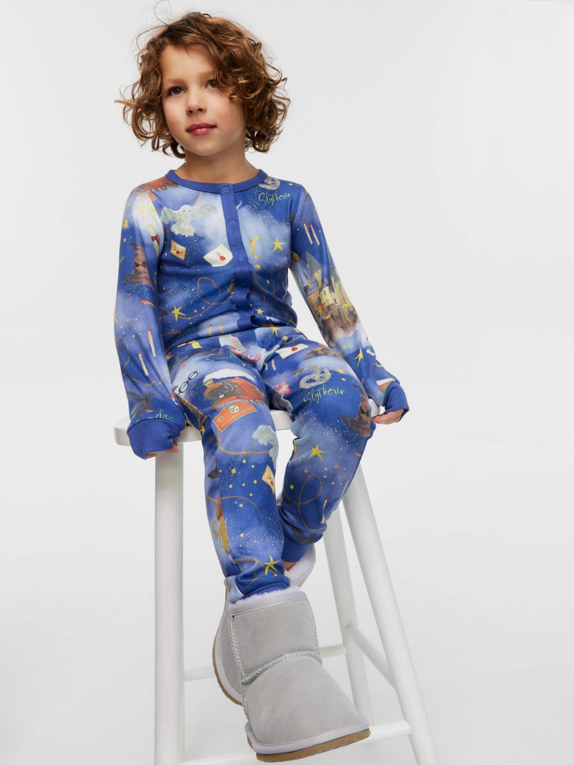 Jnr Kids Harry Potter Onesie multi image 2