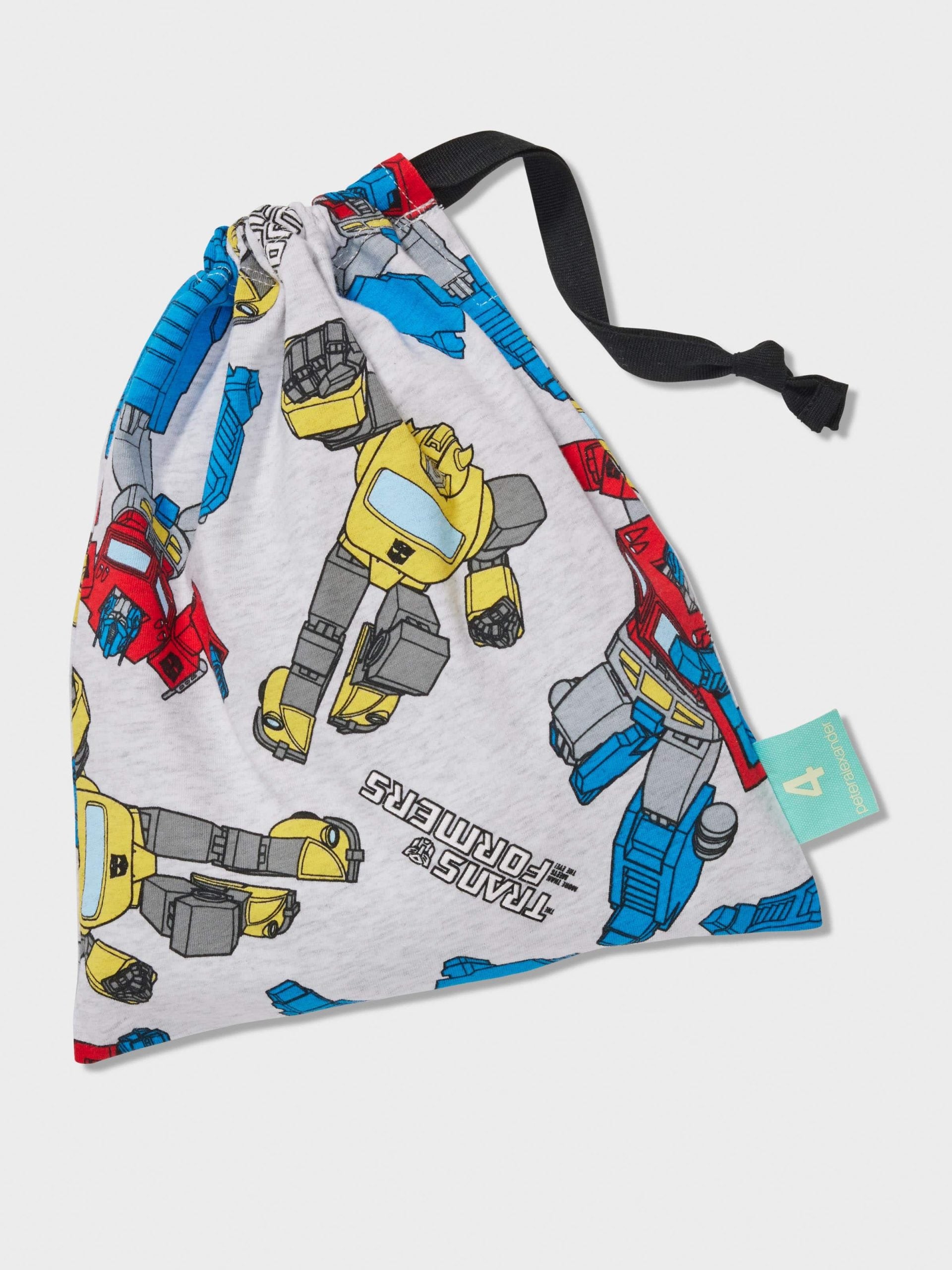 Jnr Boys Transformers Pj Set multi image 5