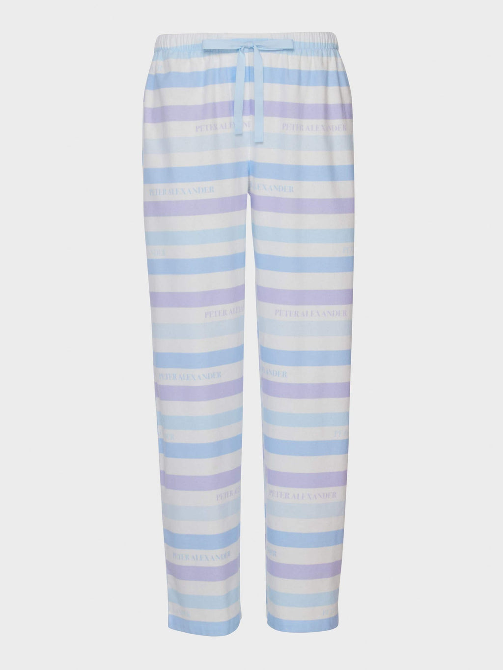 Blue Branded Stripe Classic Flannelette Pj Pant multi image 3
