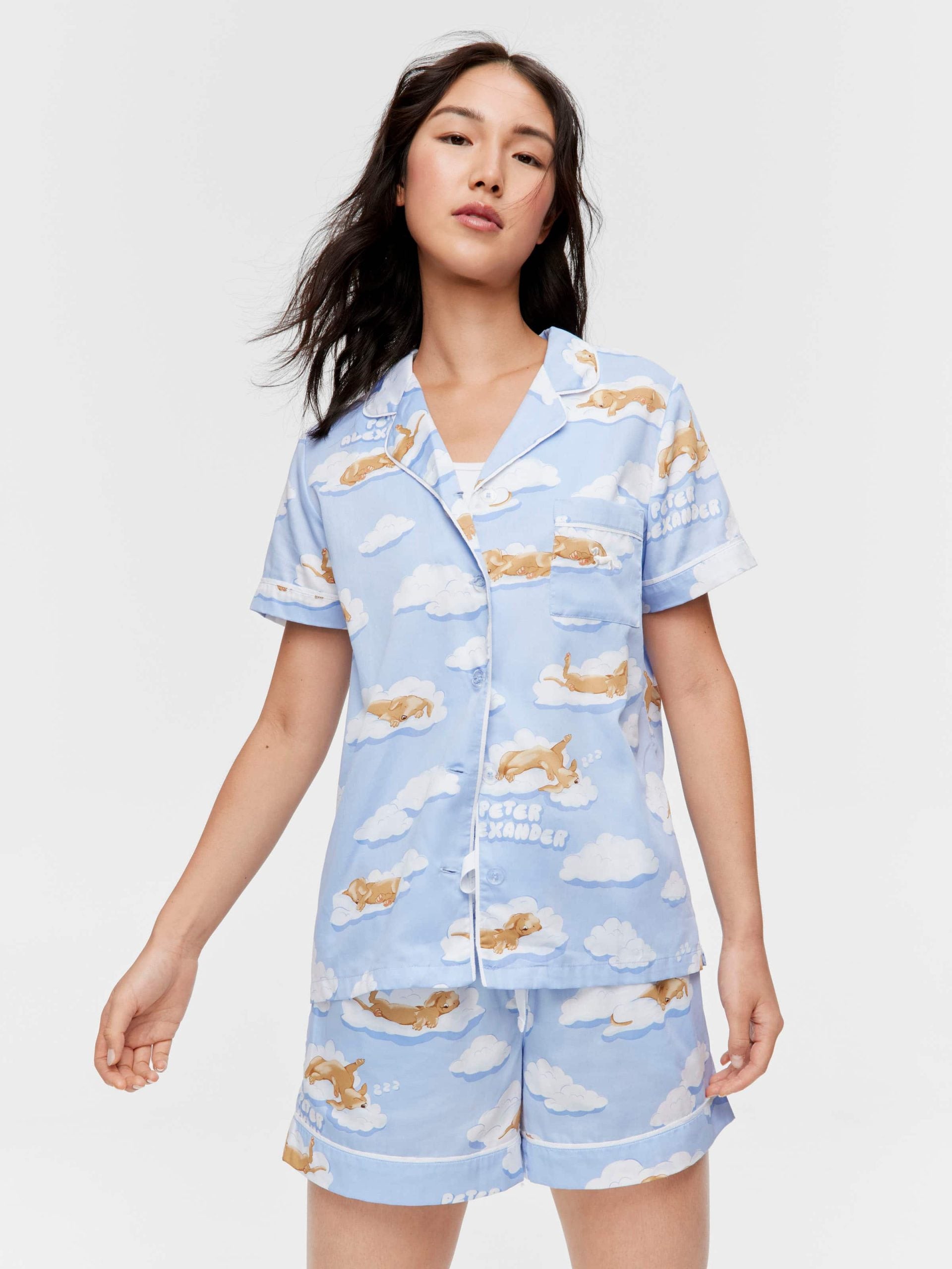 Penny On Cloud Shortie Pj Set Multi image 0