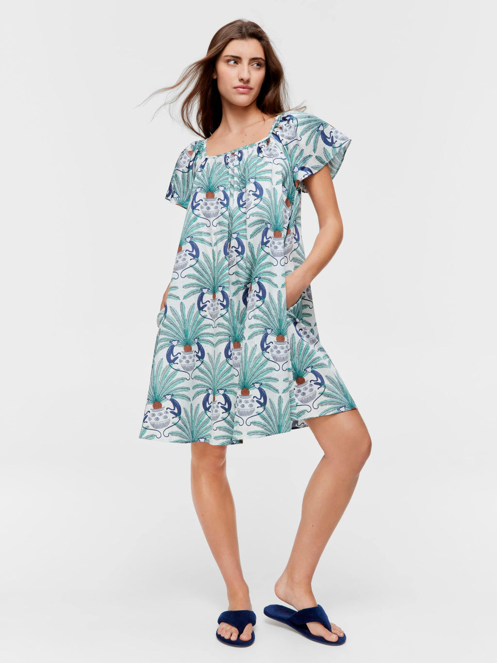 Monkeying Around Fashion Nightie multi image 2