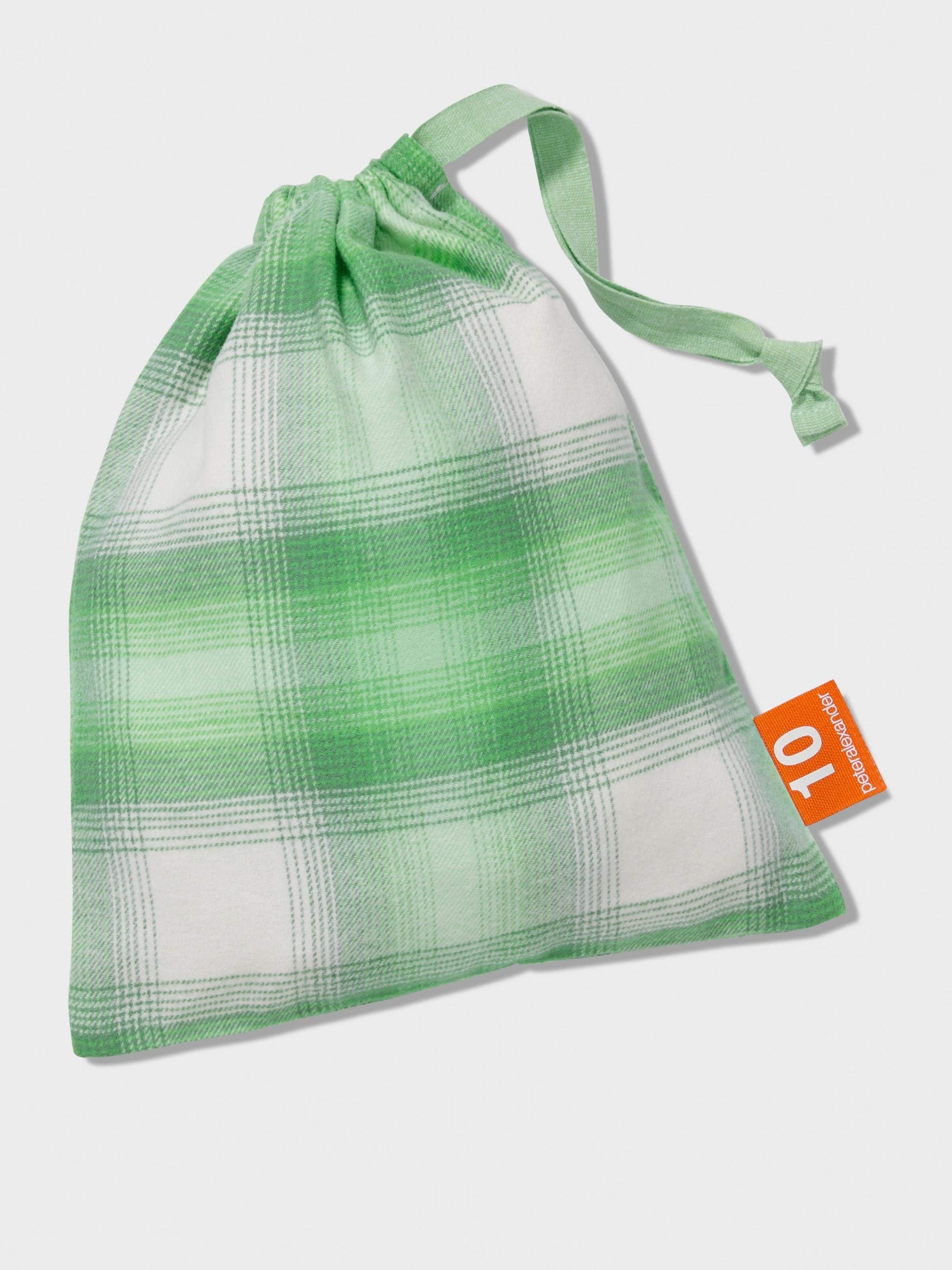 Boys Green Check Long Pj Set multi image 3