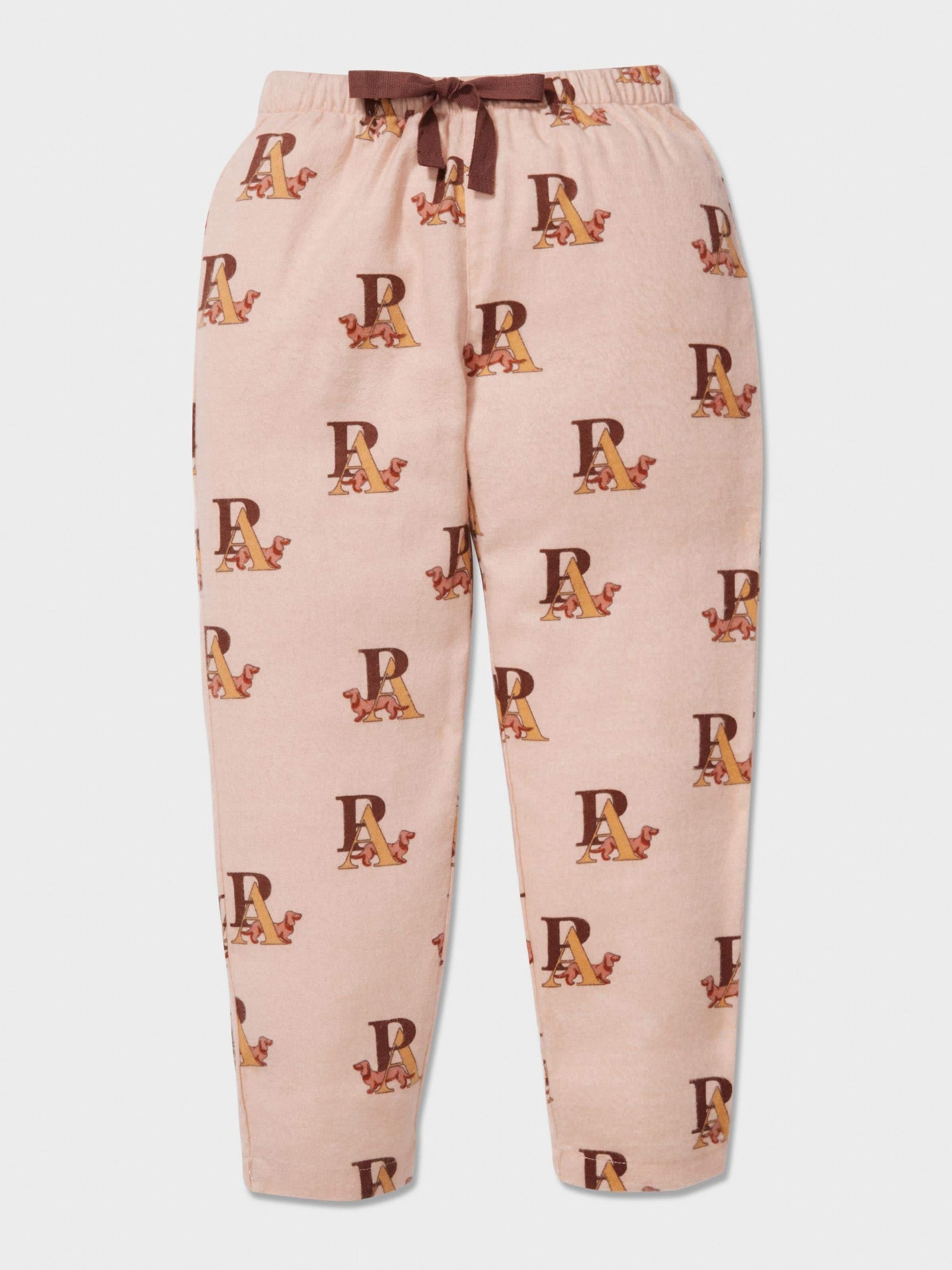 Boys P.A. Logo Long Classic Pj Set multi image 3