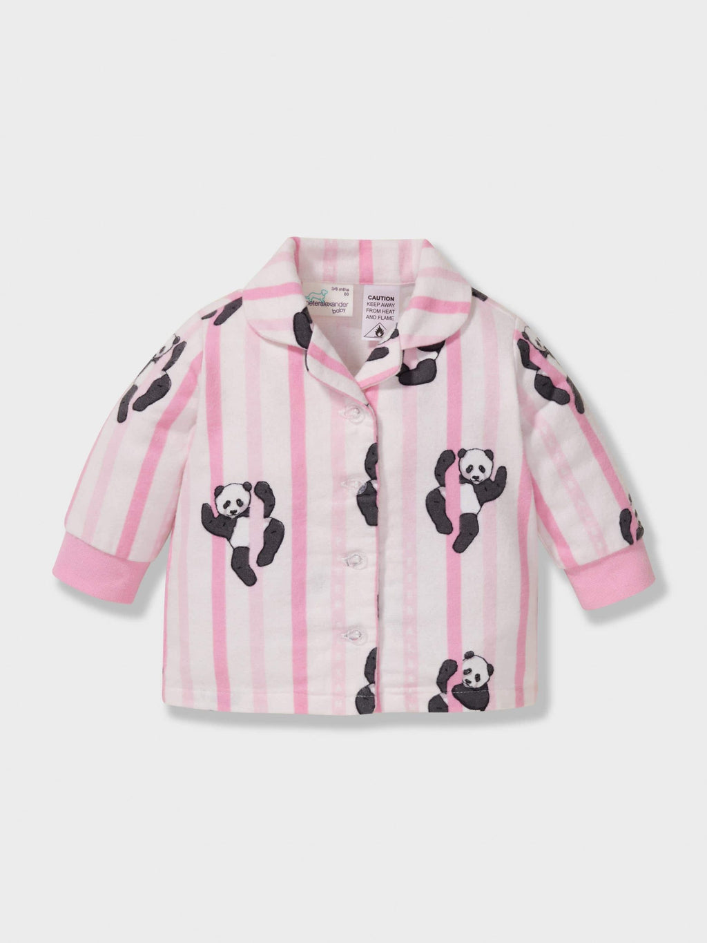 Baby Pink Panda Classic Pj Set multi image 2