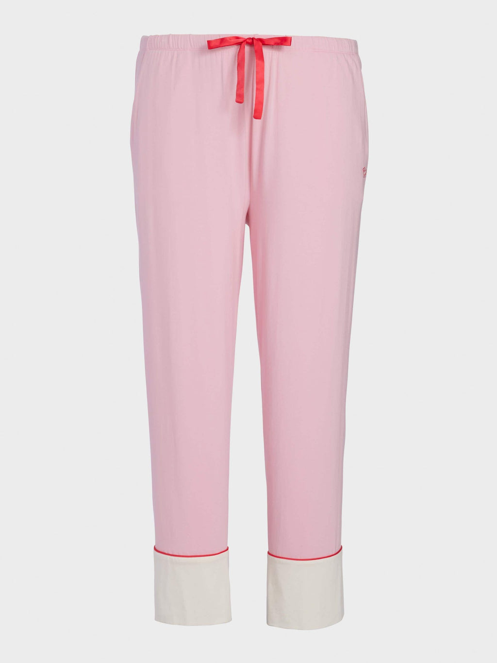 P.A. Plus Western Bamboo Jersey Straight Leg Pj Pant Pink image 3
