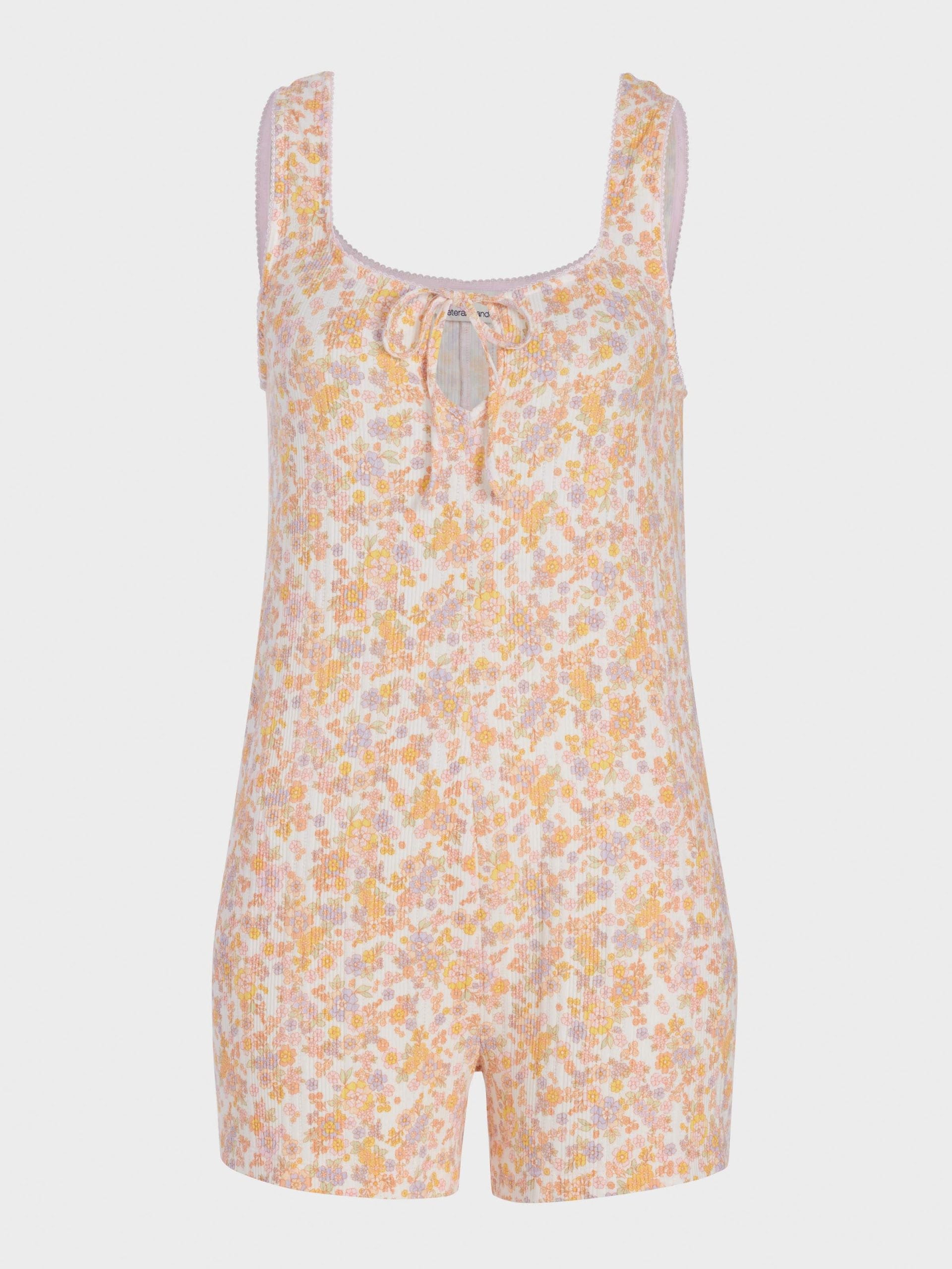Ditsy Floral Playsuit multi image 3