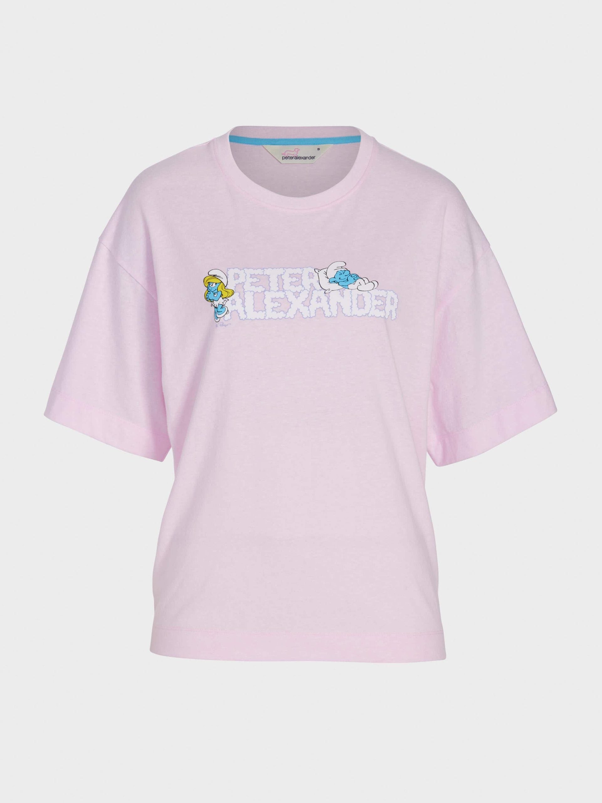 The Smurfs Tee pink image 3