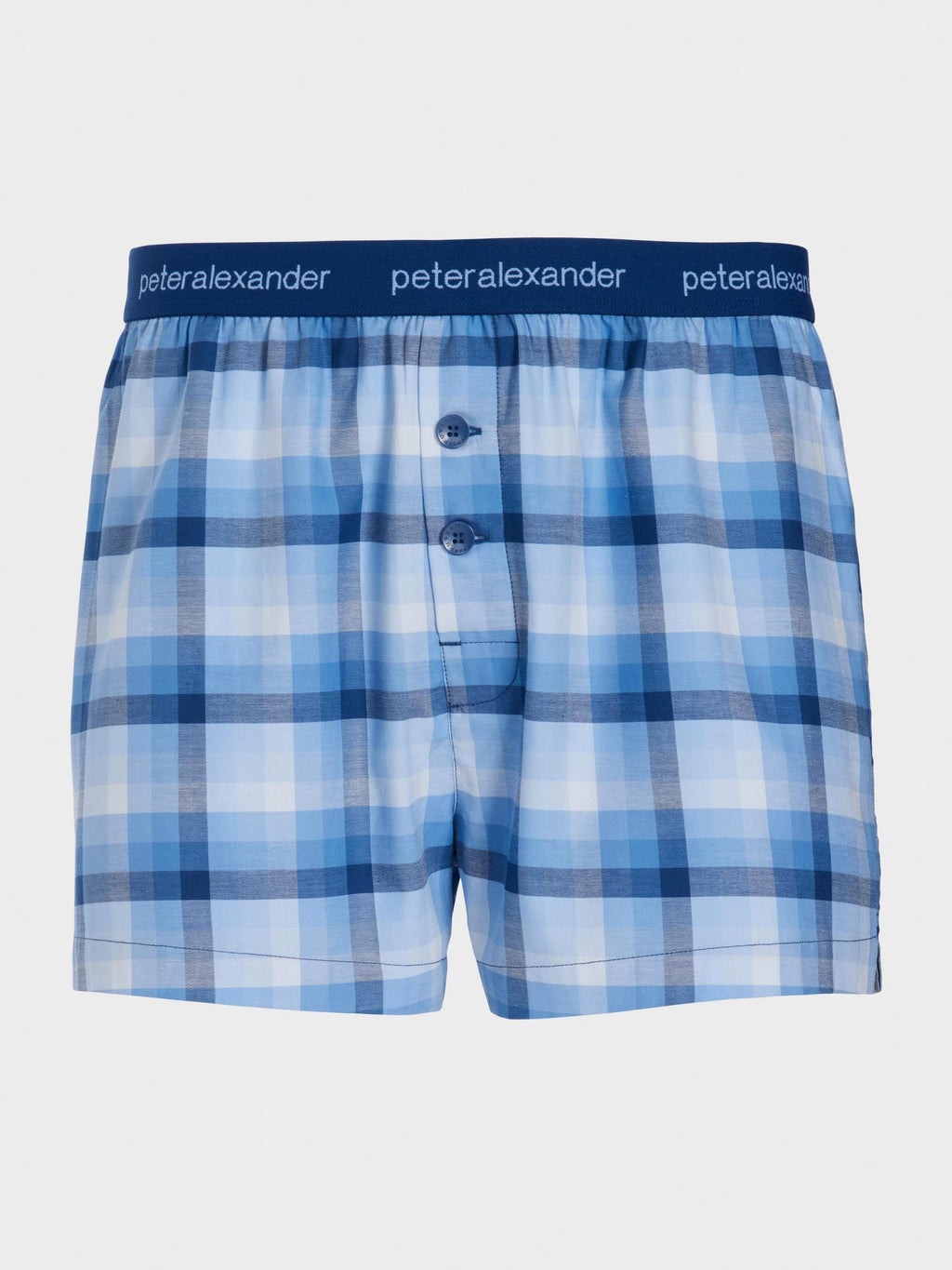 Mini Check Boxer Short blue image 3