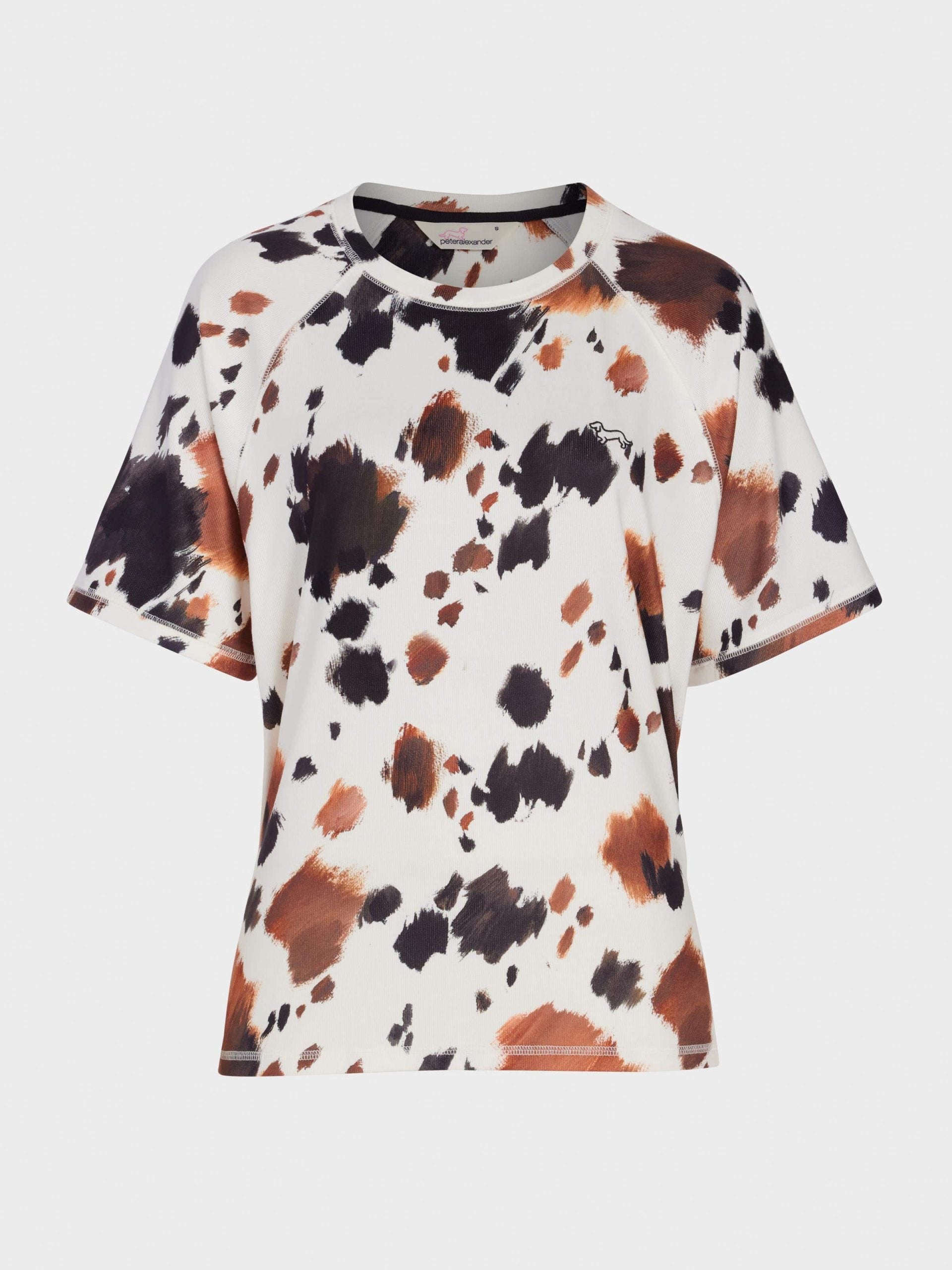 Cow Plush Oversized Tee Multi image 3